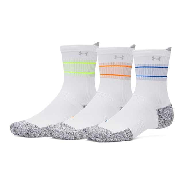 Imagem 0 de Meias Unissexo AD Run Cushion 3pk Crew