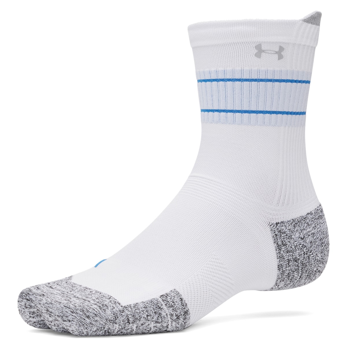 Meias Unissexo AD Run Cushion 3pk Crew Branco-3