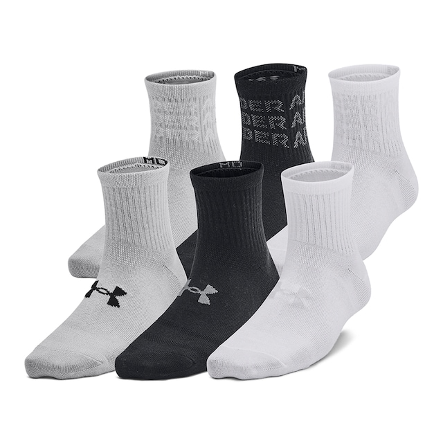 Imagen 0 de Calcetines Unisex  Yth   Essential 6pk Qtr Under Armour