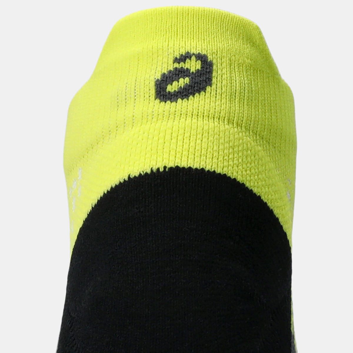 Meias Unissexo Performance Run Sock Ankle Amarelo-3