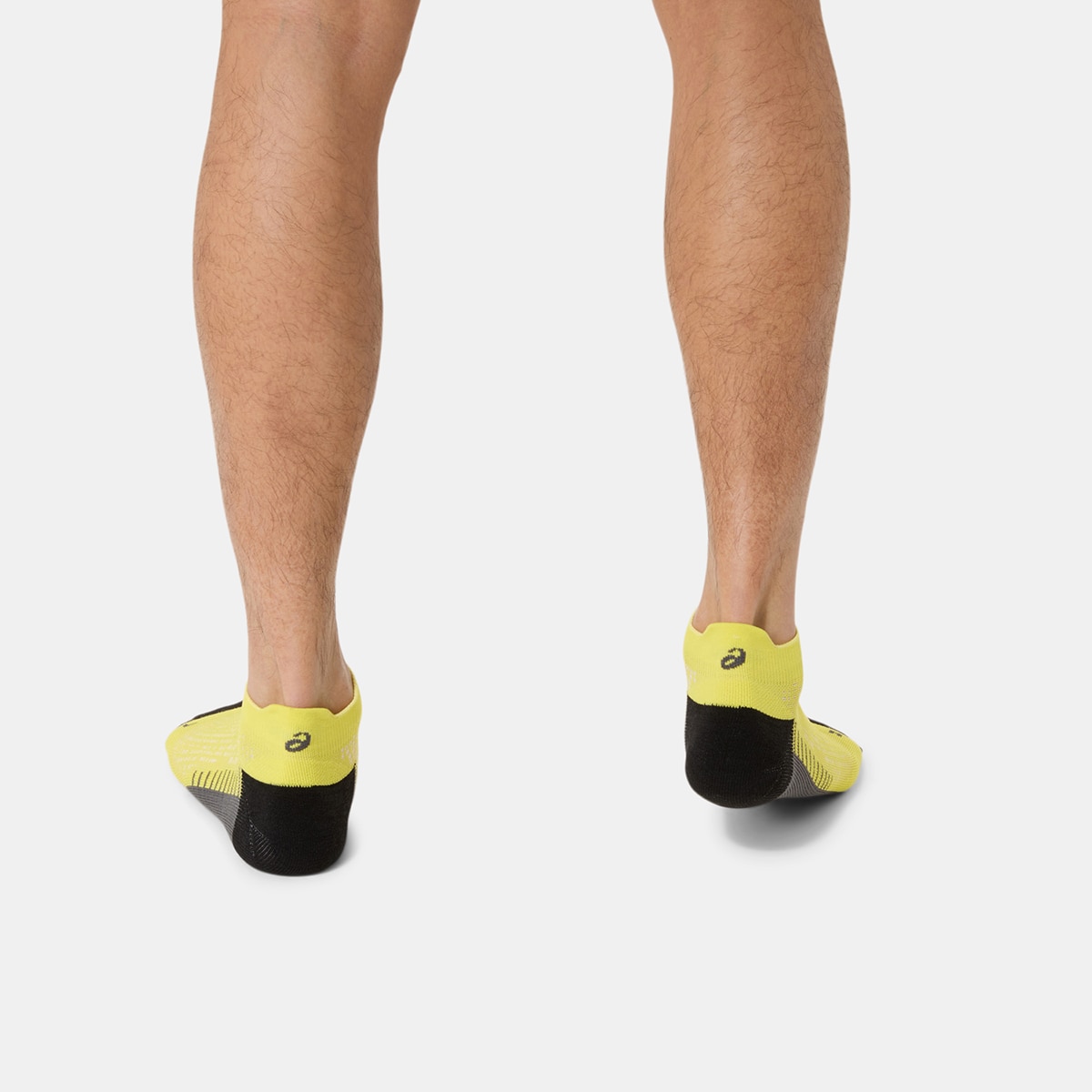 Meias Unissexo Performance Run Sock Ankle Amarelo-5