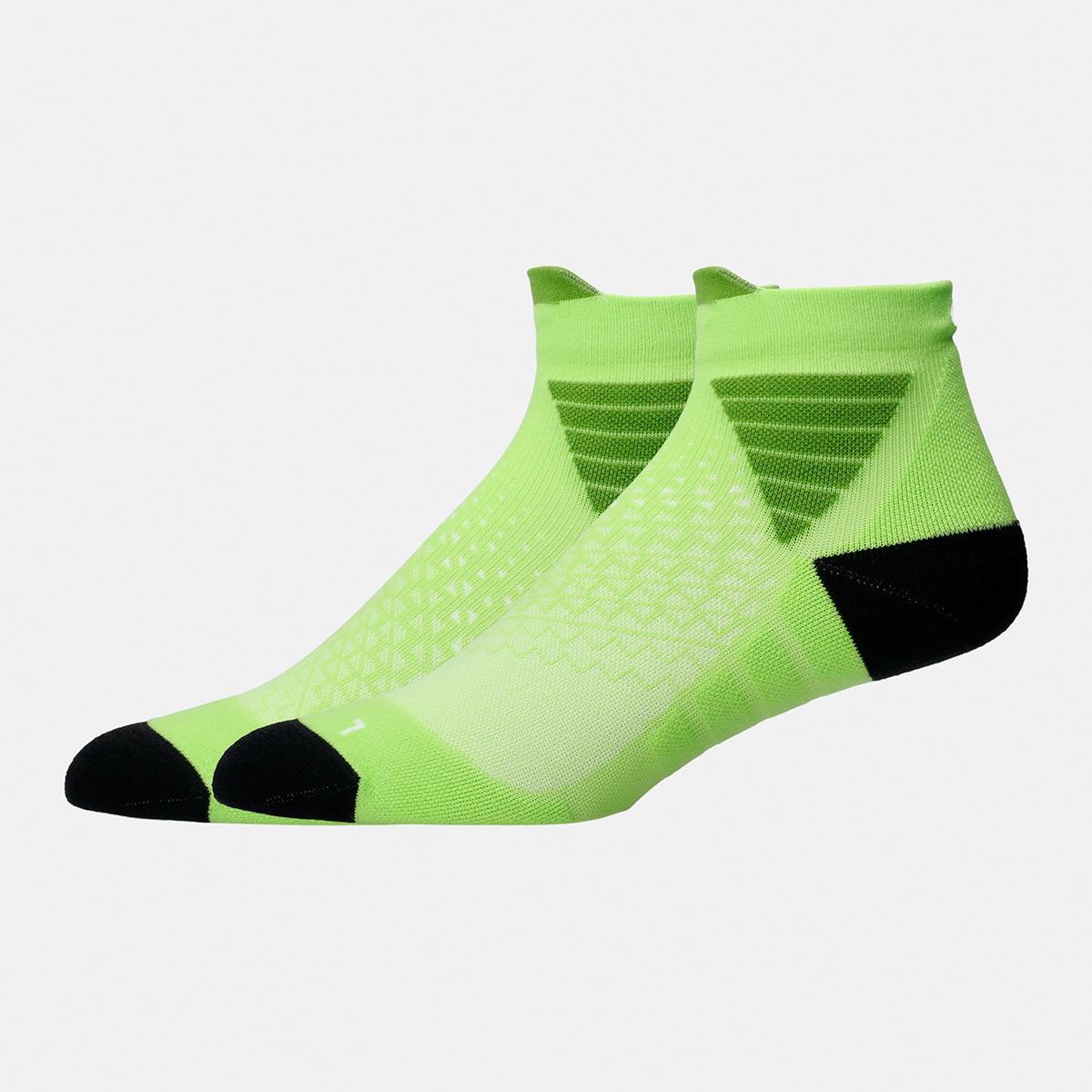 Meias Unissexo Fujitrail Quarter Sock Verde-2