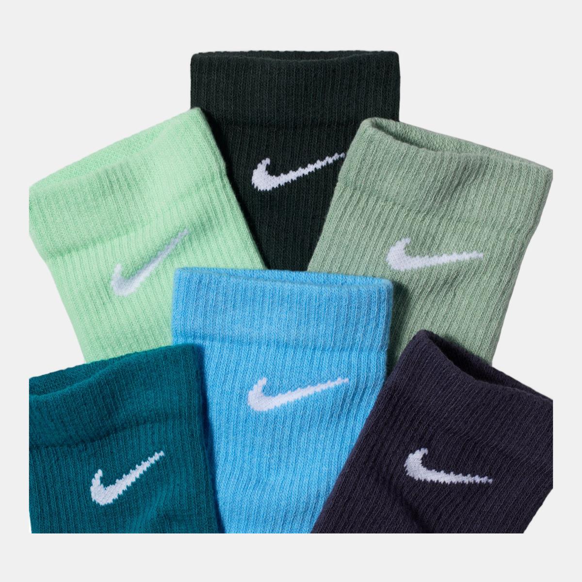 Pack de 6 Pares de Meias de Training Crew Everyday Elevated Multicolor-3