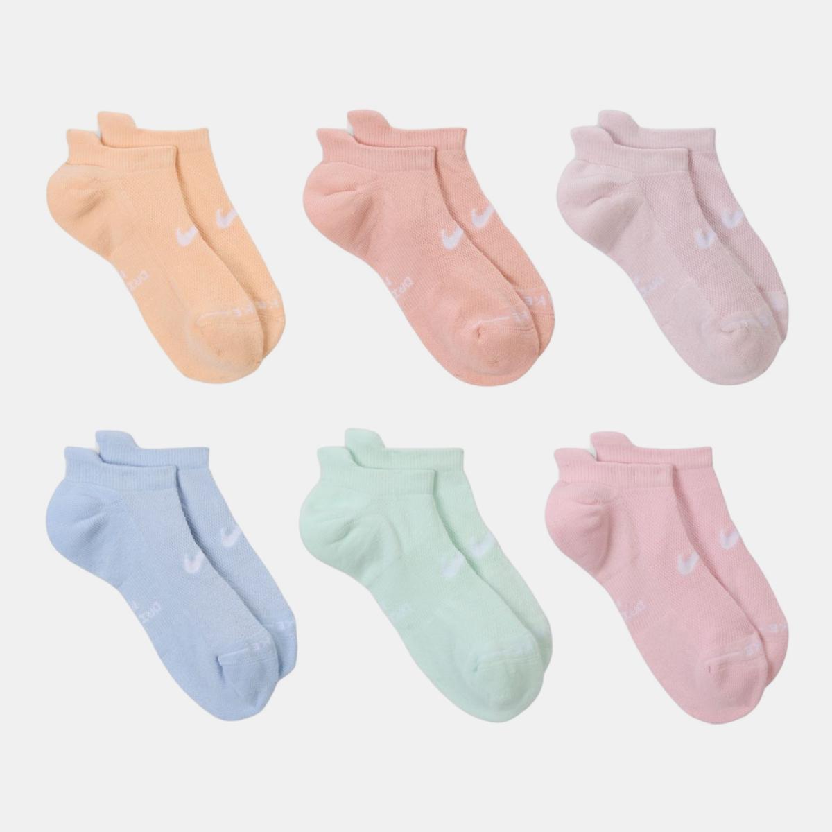 Pack de 6 Pares de Meias de Training No Show Everyday Elevated Multicolor-2