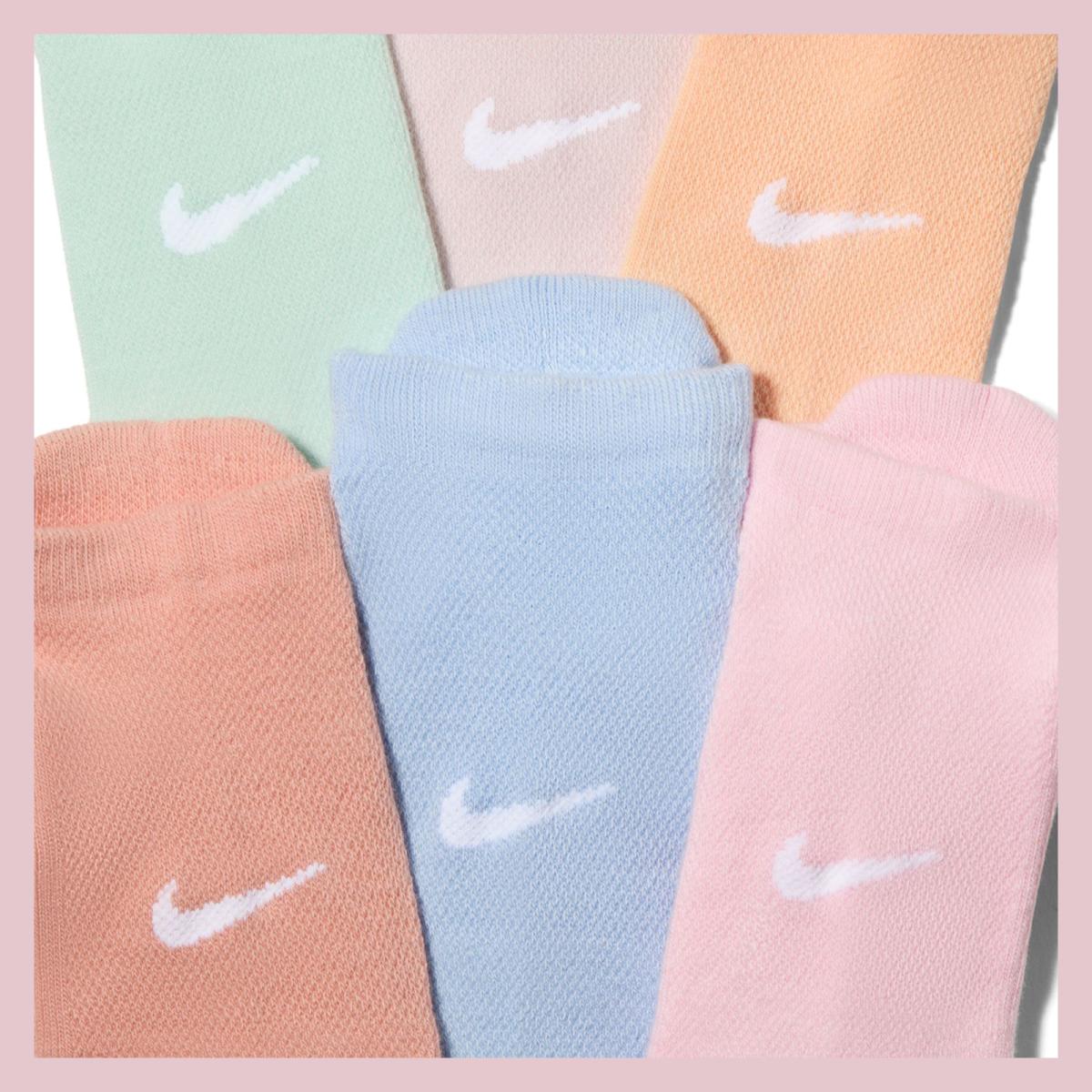 Pack de 6 Pares de Meias de Training No Show Everyday Elevated Multicolor-3