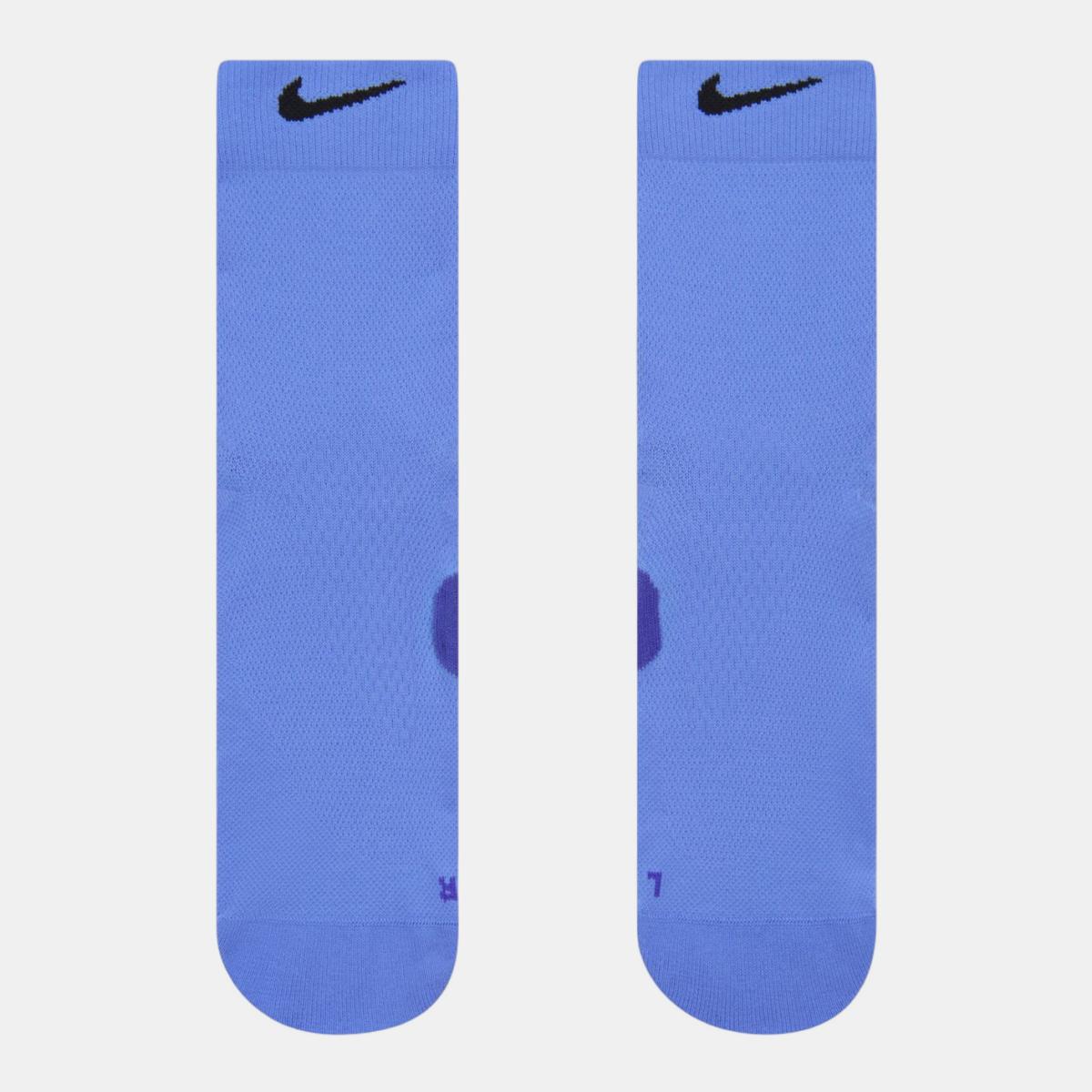 Meias de Running Midweight MidCrew - 1 Par Azul-2