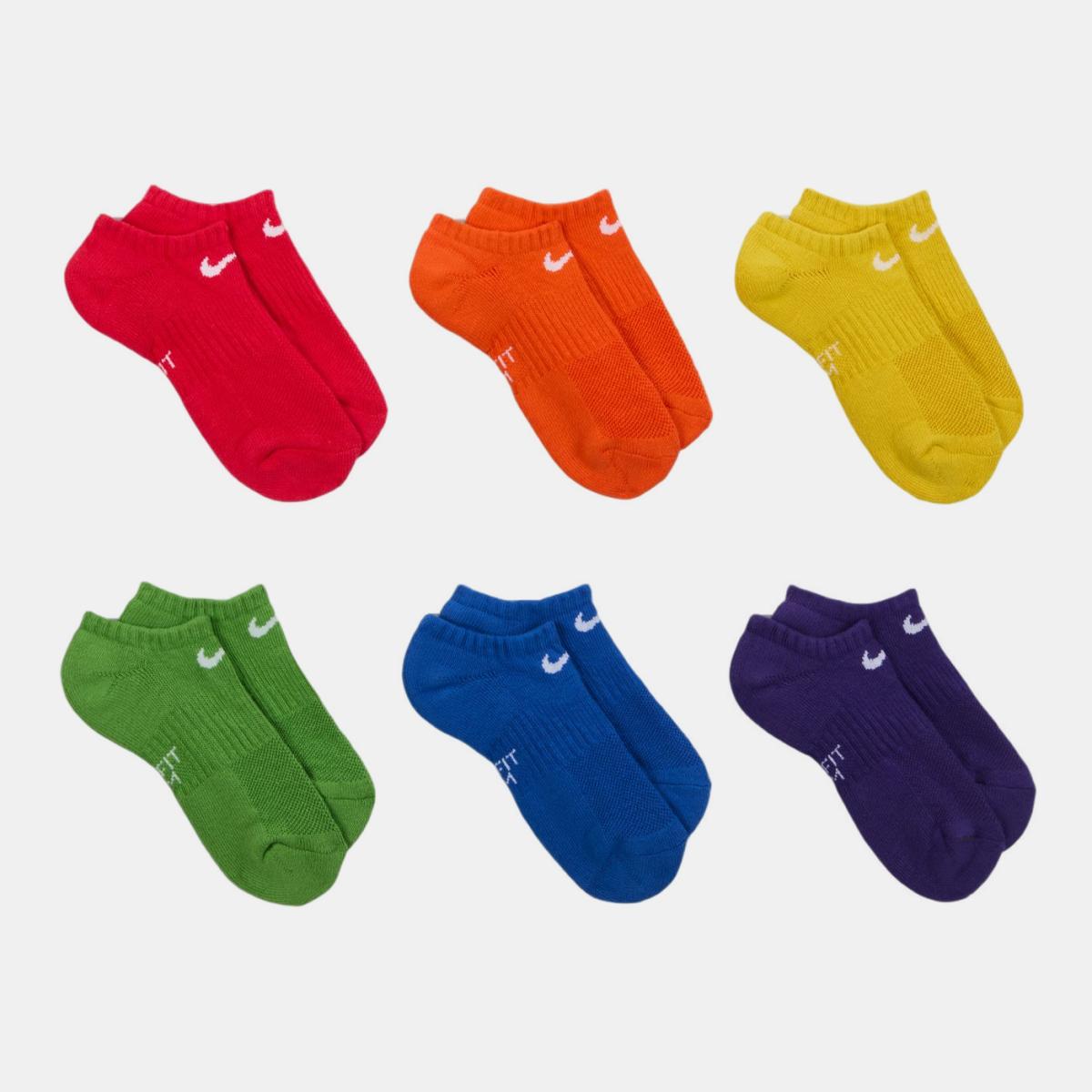 Pack de 6 Pares de Meias de Training de Menino Invisibles Cushion Everyday Multicolor-2