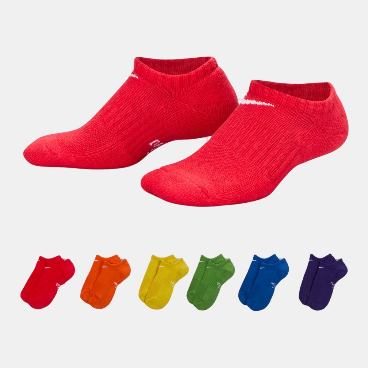 Pack de 6 Pares de Meias de Training de Menino Invisibles Cushion Everyday Multicolor-3