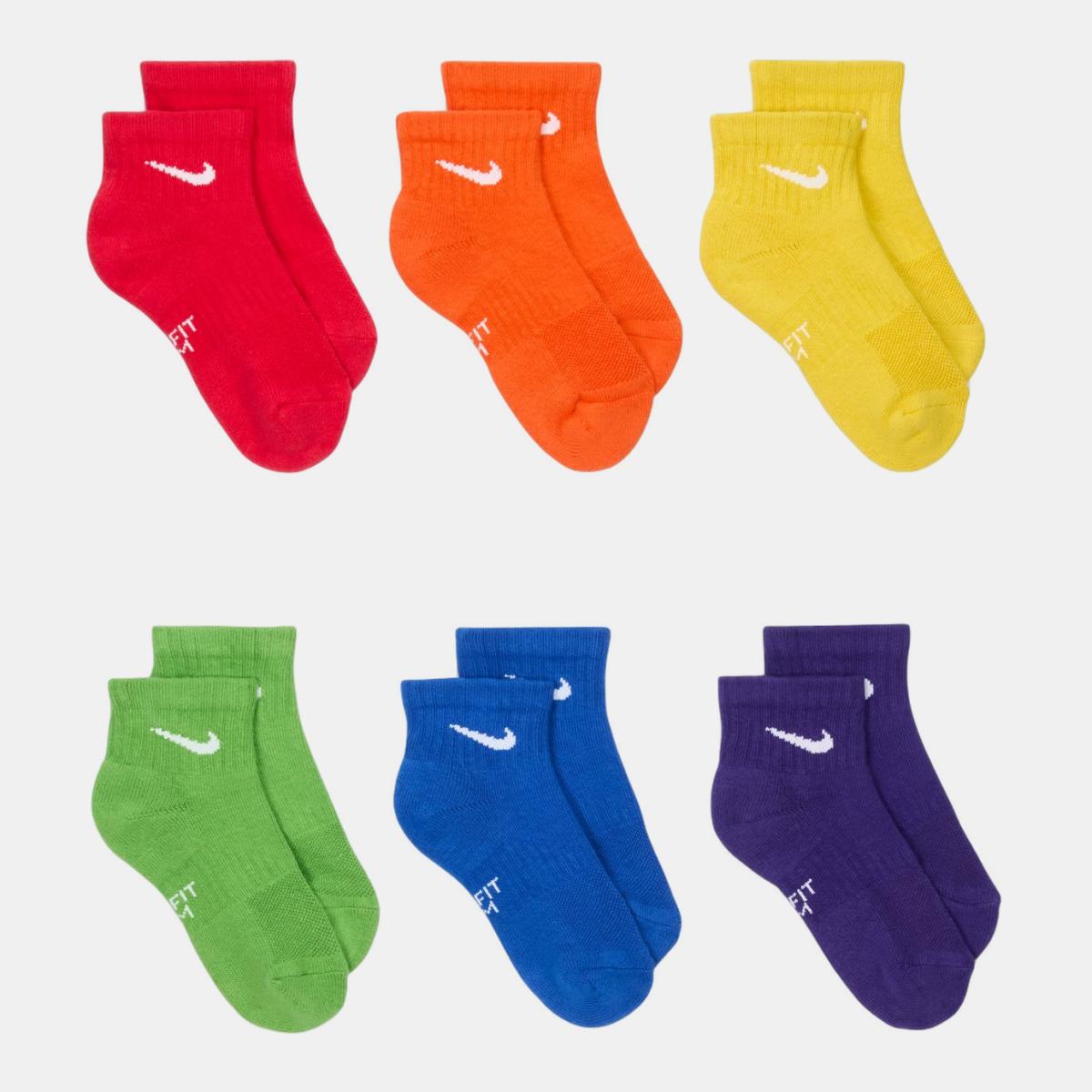 Pack de 6 Pares de Meias de Training de Menino Ankle Cushion Everyday Multicolor-2