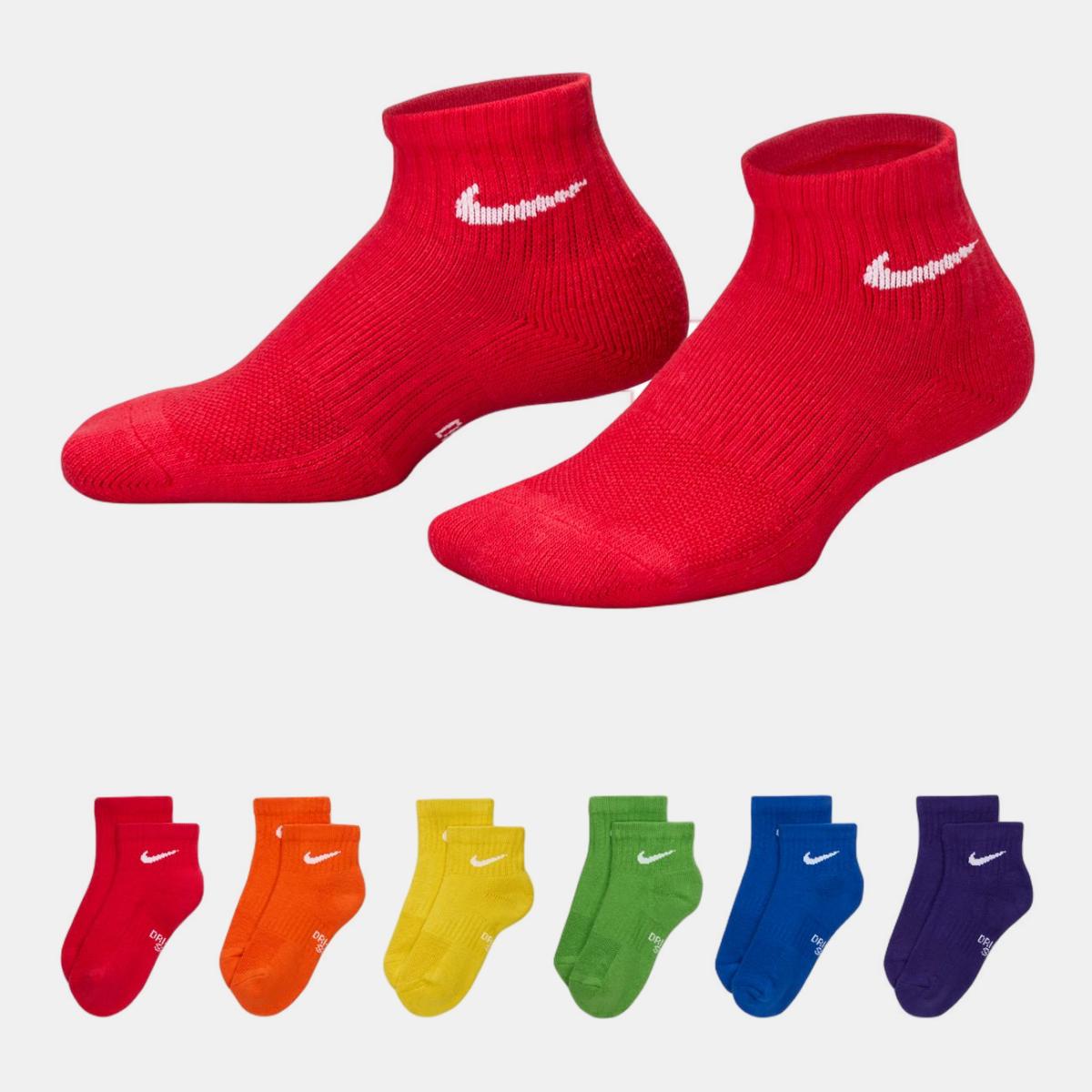 Pack de 6 Pares de Meias de Training de Menino Ankle Cushion Everyday Multicolor-4