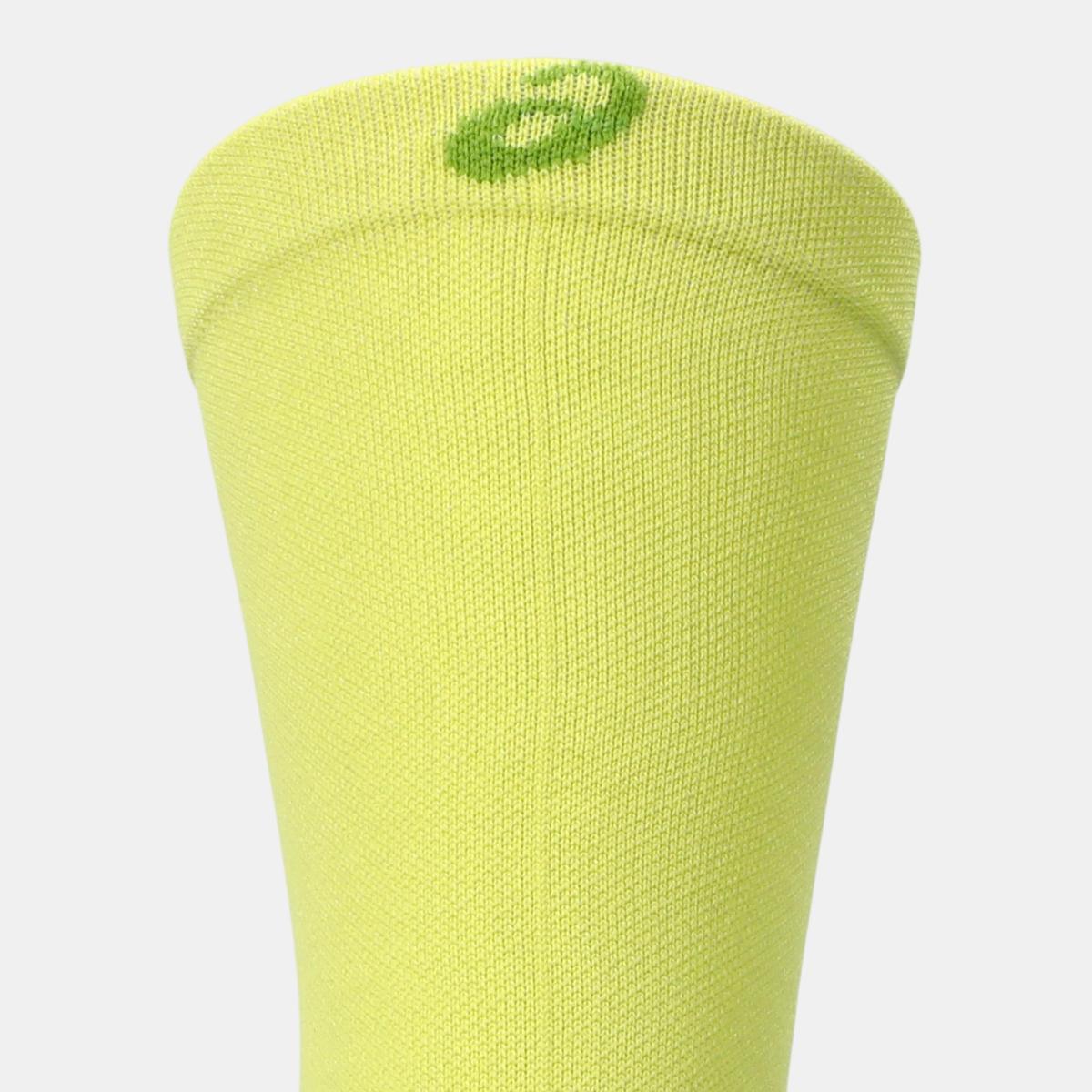Meias Unissexo Fujitrail Crew Sock Verde erva-3