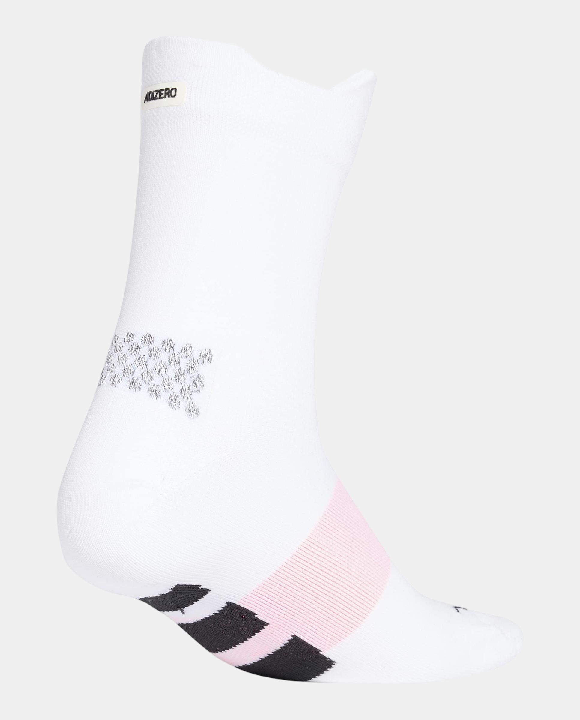 Meias Unissexo Adizero Other Branco-2