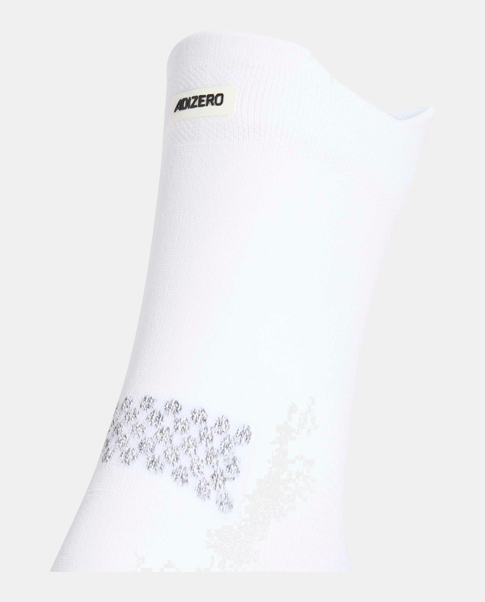 Meias Unissexo Adizero Other Branco-4