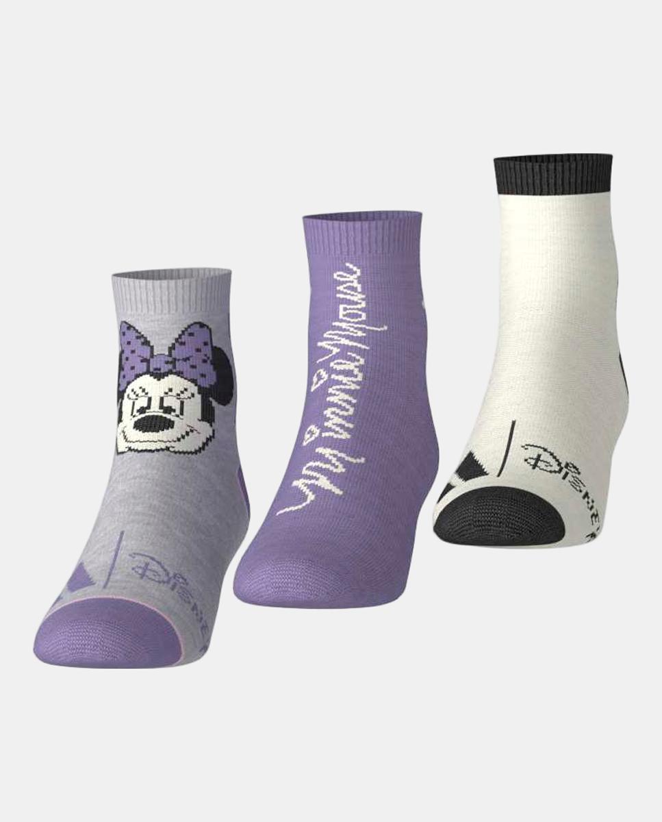 Meias de Menina Brand Collaboration Cinzento-6