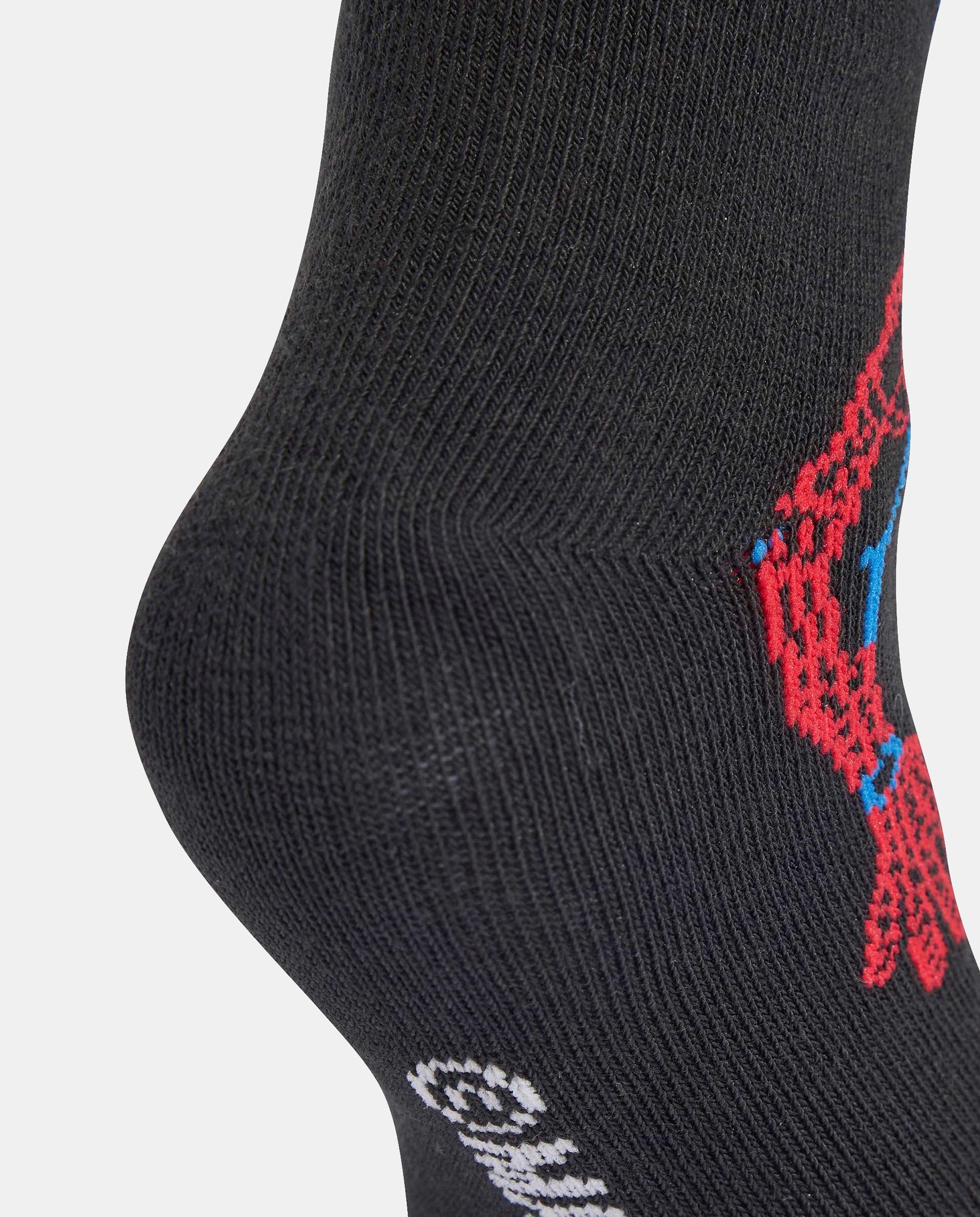 Meias Infantis Brand Collaboration Preto-8