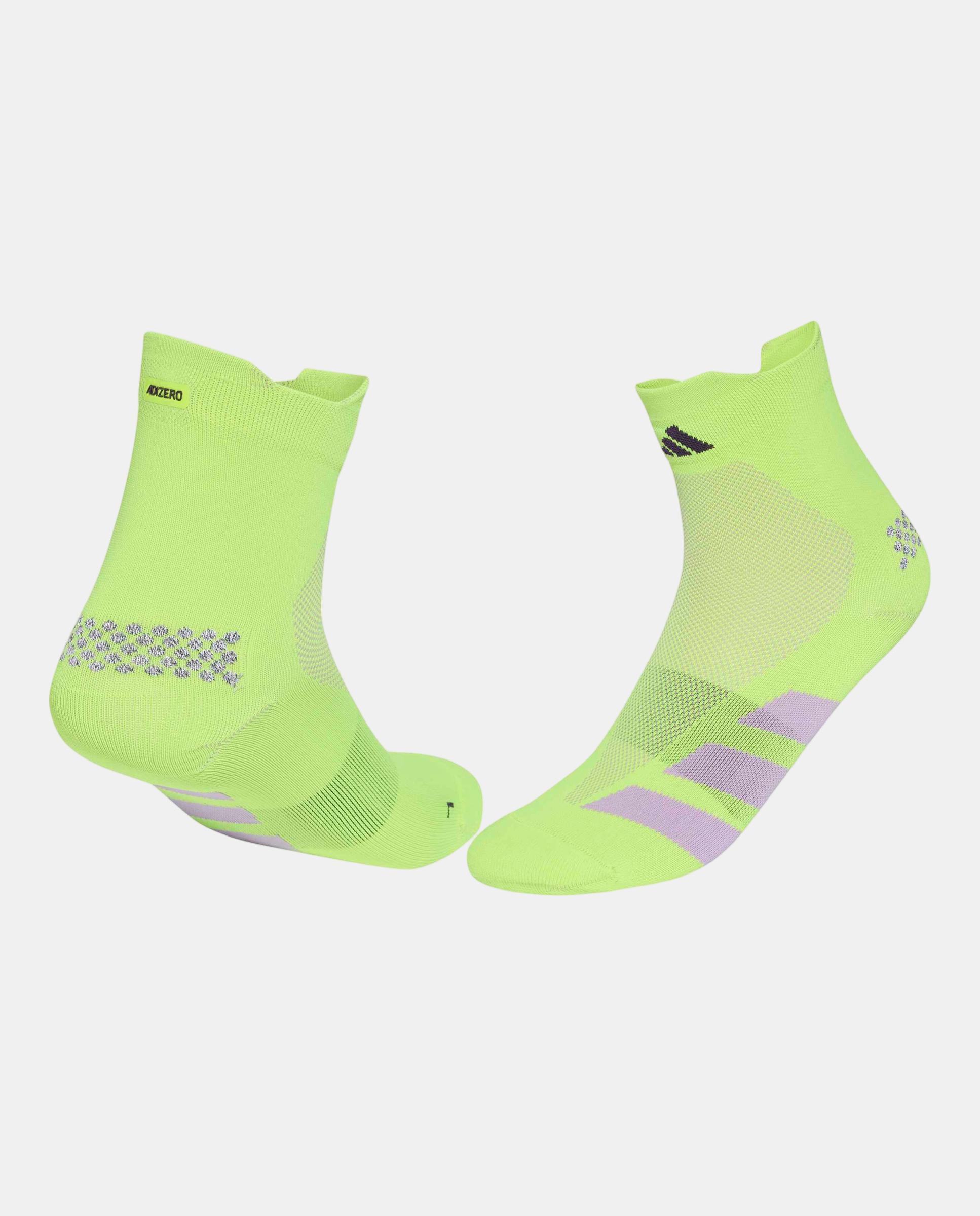 Meias Unissexo Adizero Other Amarelo-2