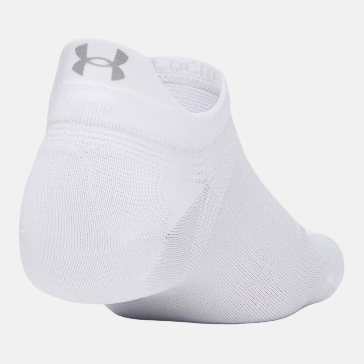 Meias Unissexo UA Velociti Lite 1pk NS Branco-3