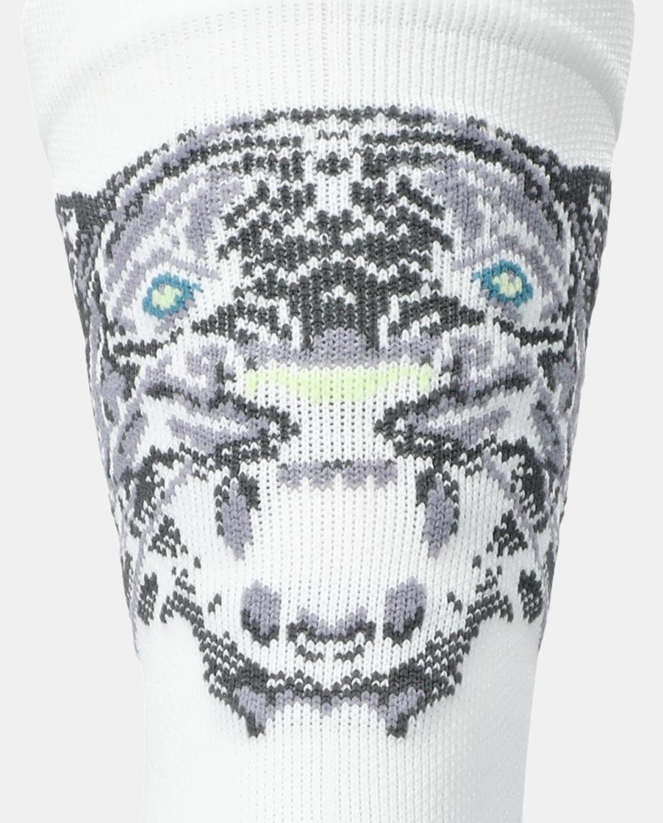 Meias de Running Unisex Perfomance Run Sock Crew Asics Branco-3
