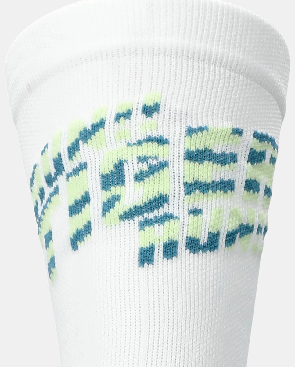 Meias de Running Unisex Perfomance Run Sock Crew Asics Branco-4