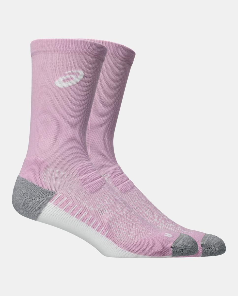 Meias de Running Unisex Perfomance Run Sock Crew Asics Roxo-2