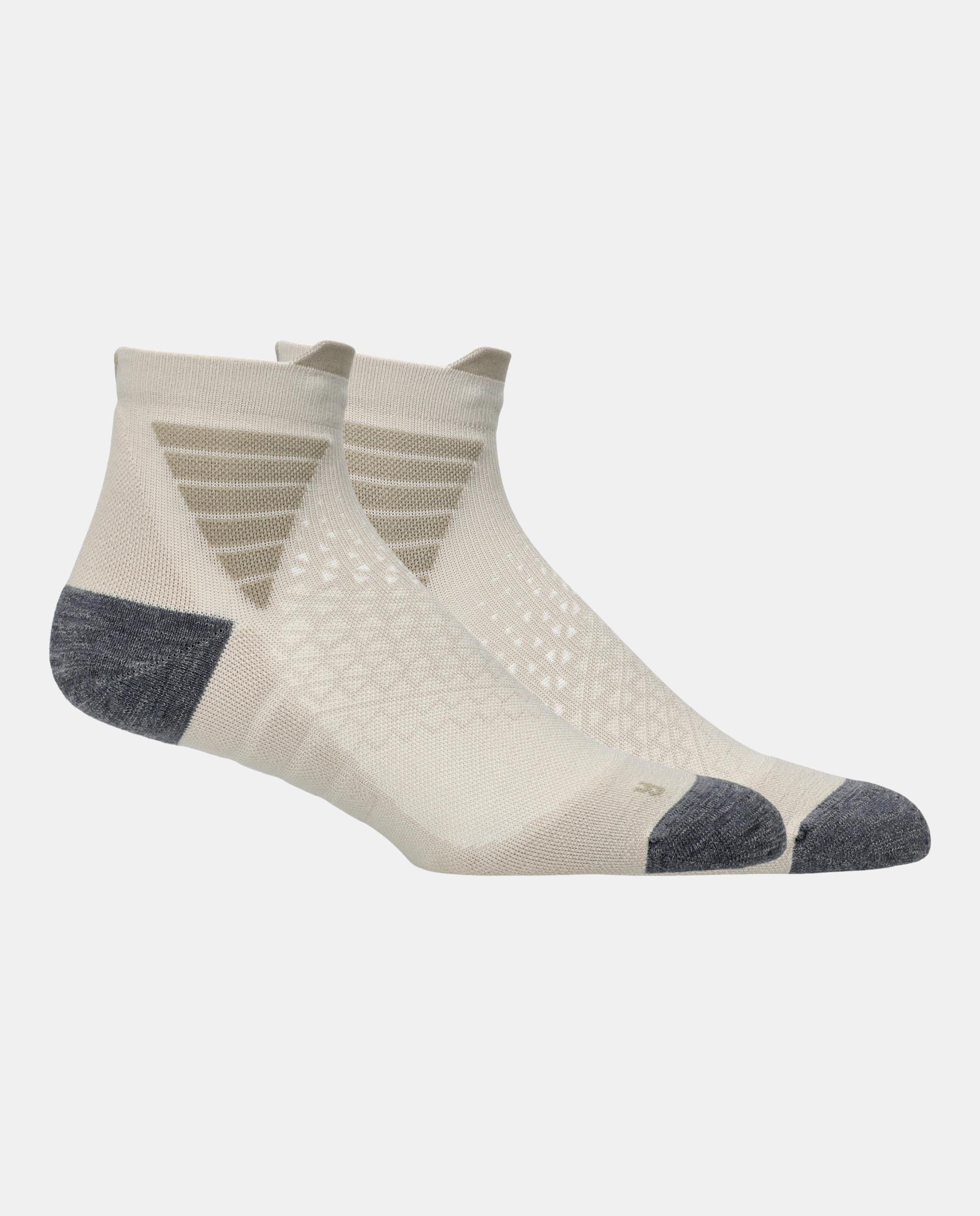 Meias de Trail Running Unisex Fujitrail Quarter Sock Asics Rosa-2