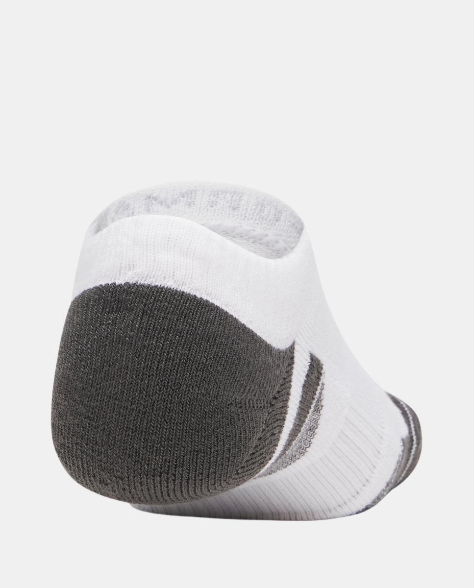 Meias de Training Unissexo New UA Perf Tech 3pk NS Branco-3