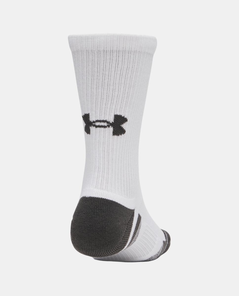 Meias de Training Unissexo New UA Perf Tech 3pk NS Branco-3