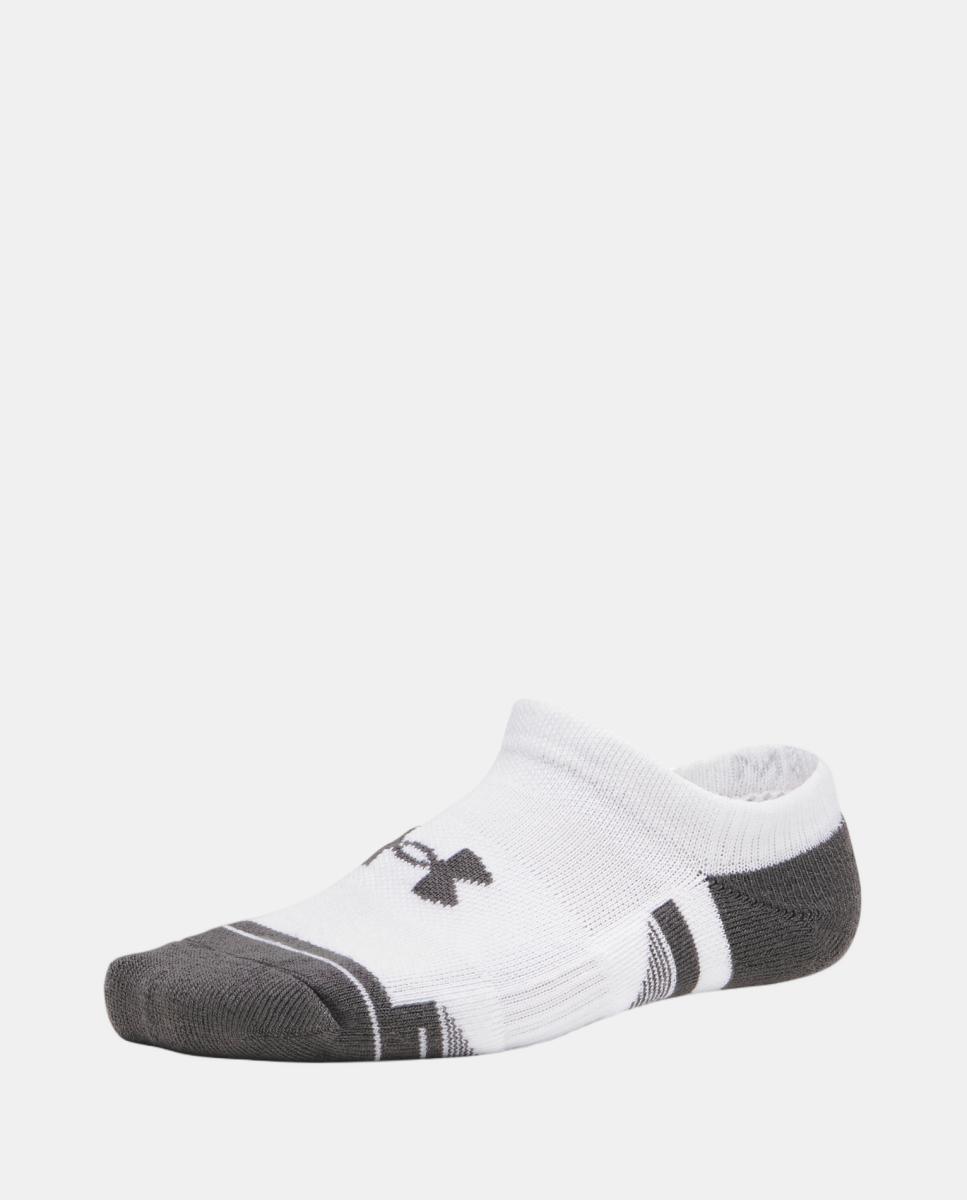 Meias de Training de Criança New Y UA Perf Tech 3pk NS Branco-2