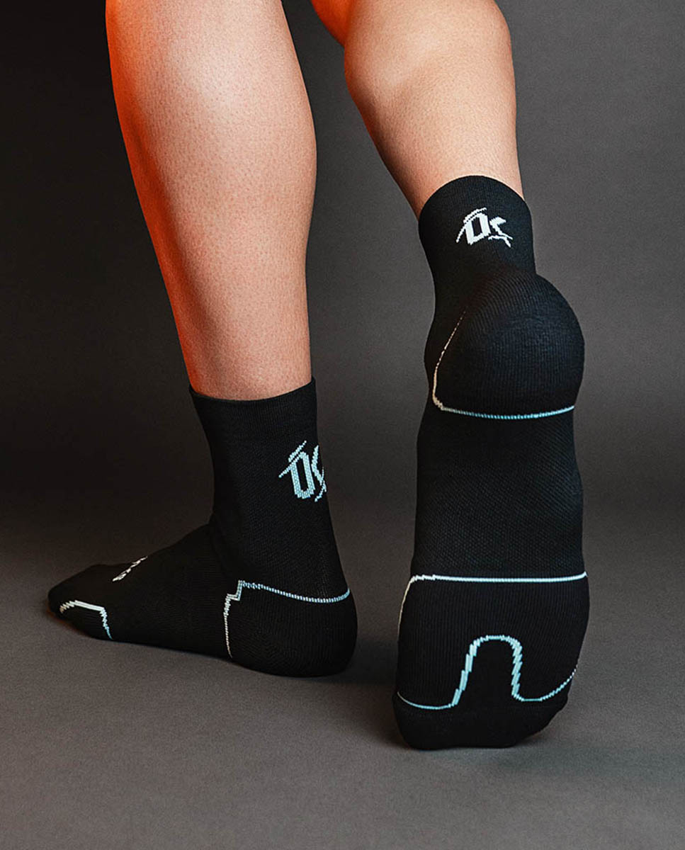 Imagen 5 de Calcetines Unisex aliviar dolor antepie Metatarsal Podoks - Negro / Blanco Negro / Blanco