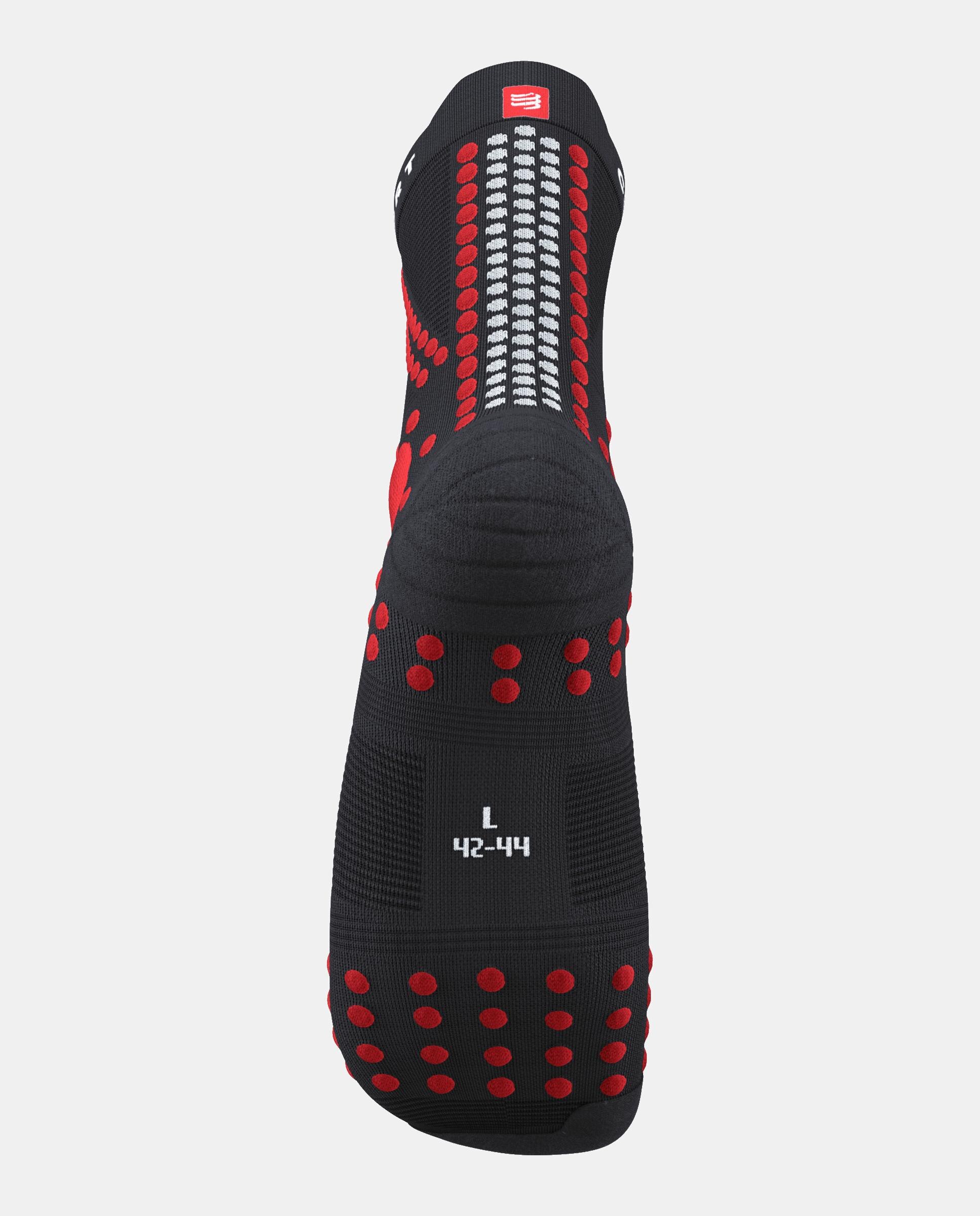 Meias Altas Unissexo Pro Racing Socks V4.0 Trail Azul-3