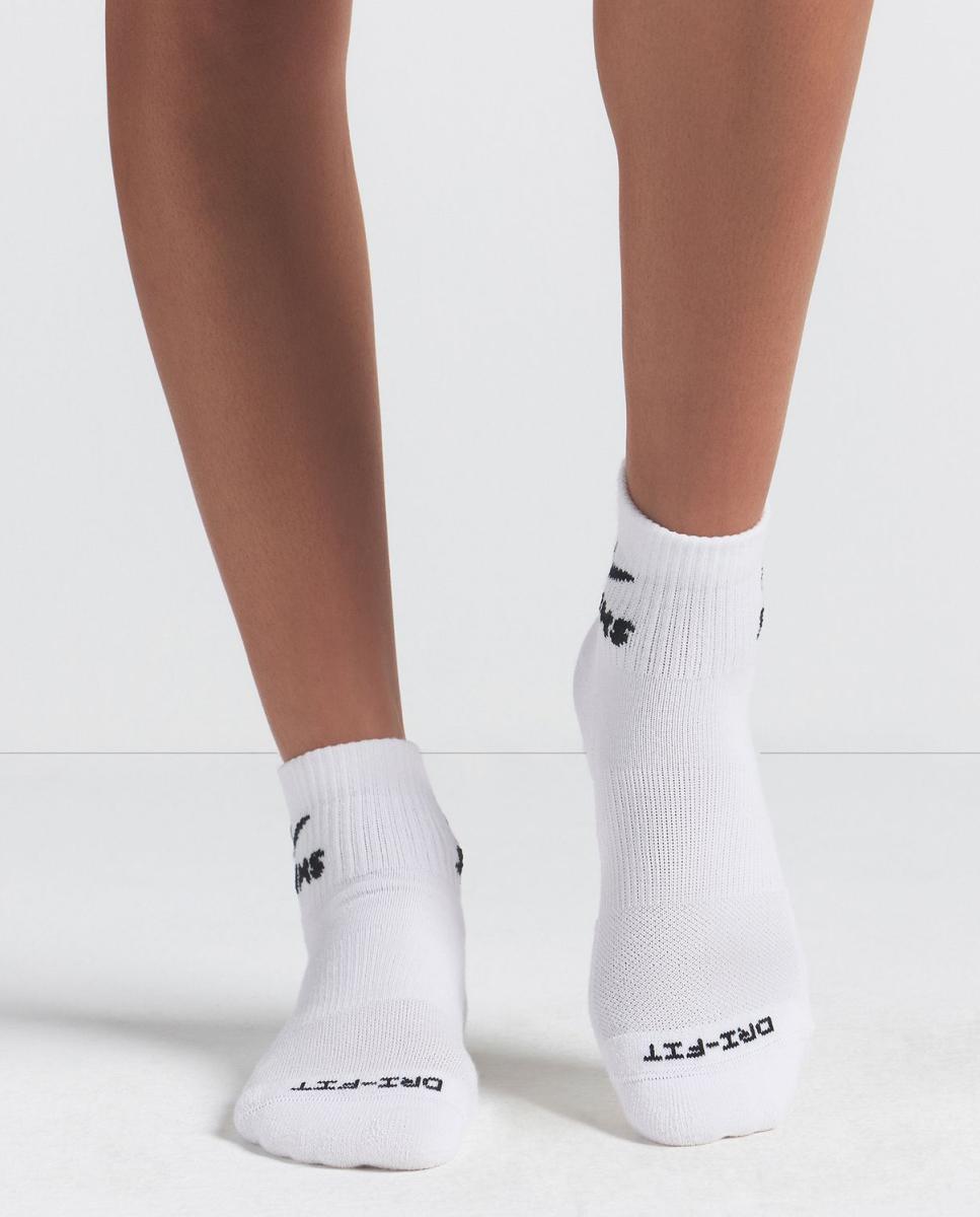 Imagen 11 de Calcetines casual de mujer DF QUARTER SOCK 3PACK NikeSkims - Multicolor Multicolor