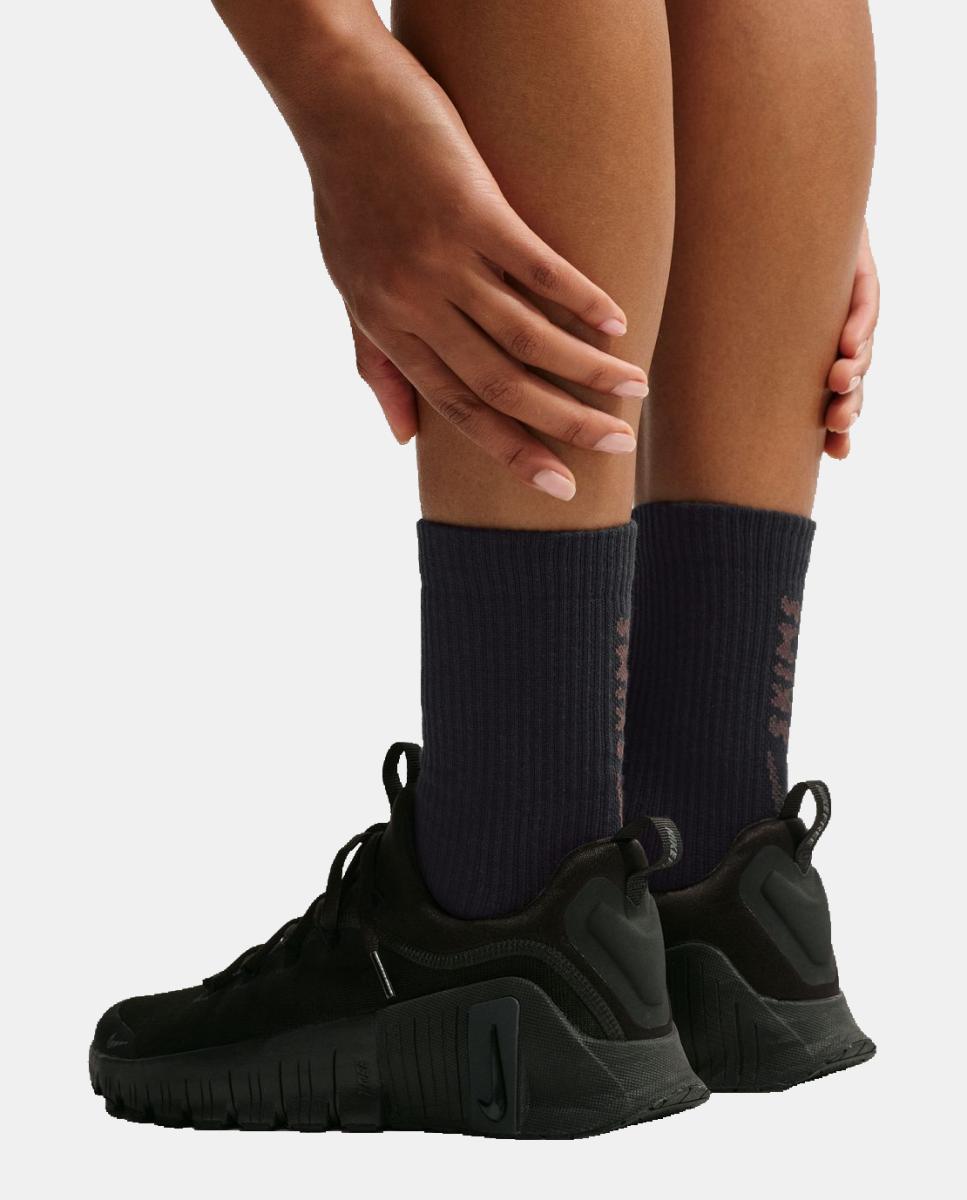 Imagen 4 de Calcetines casual de mujer DF CREW SOCK 3PACK NikeSkims - Multicolor Multicolor