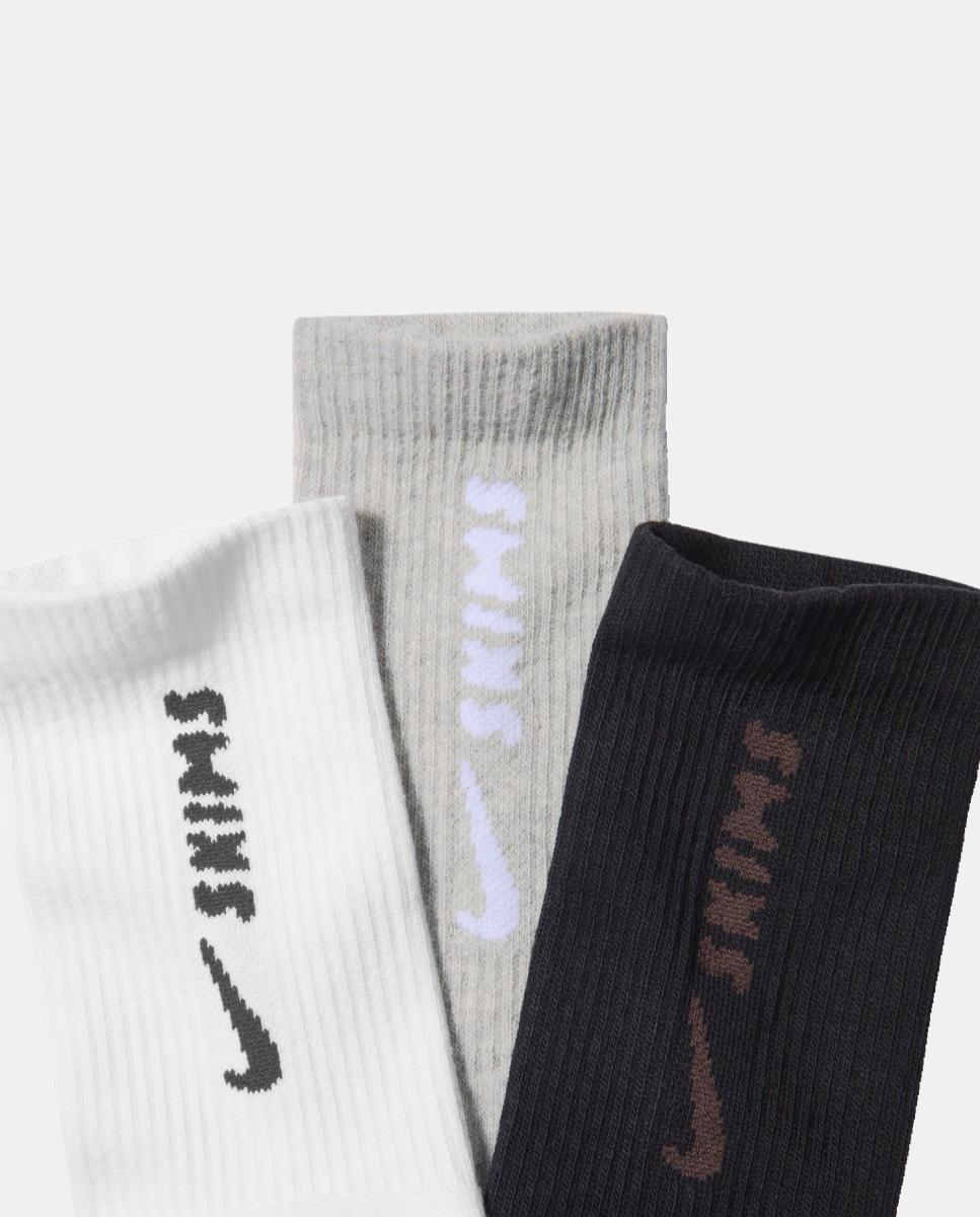 Imagen 7 de Calcetines casual de mujer DF CREW SOCK 3PACK NikeSkims - Multicolor Multicolor