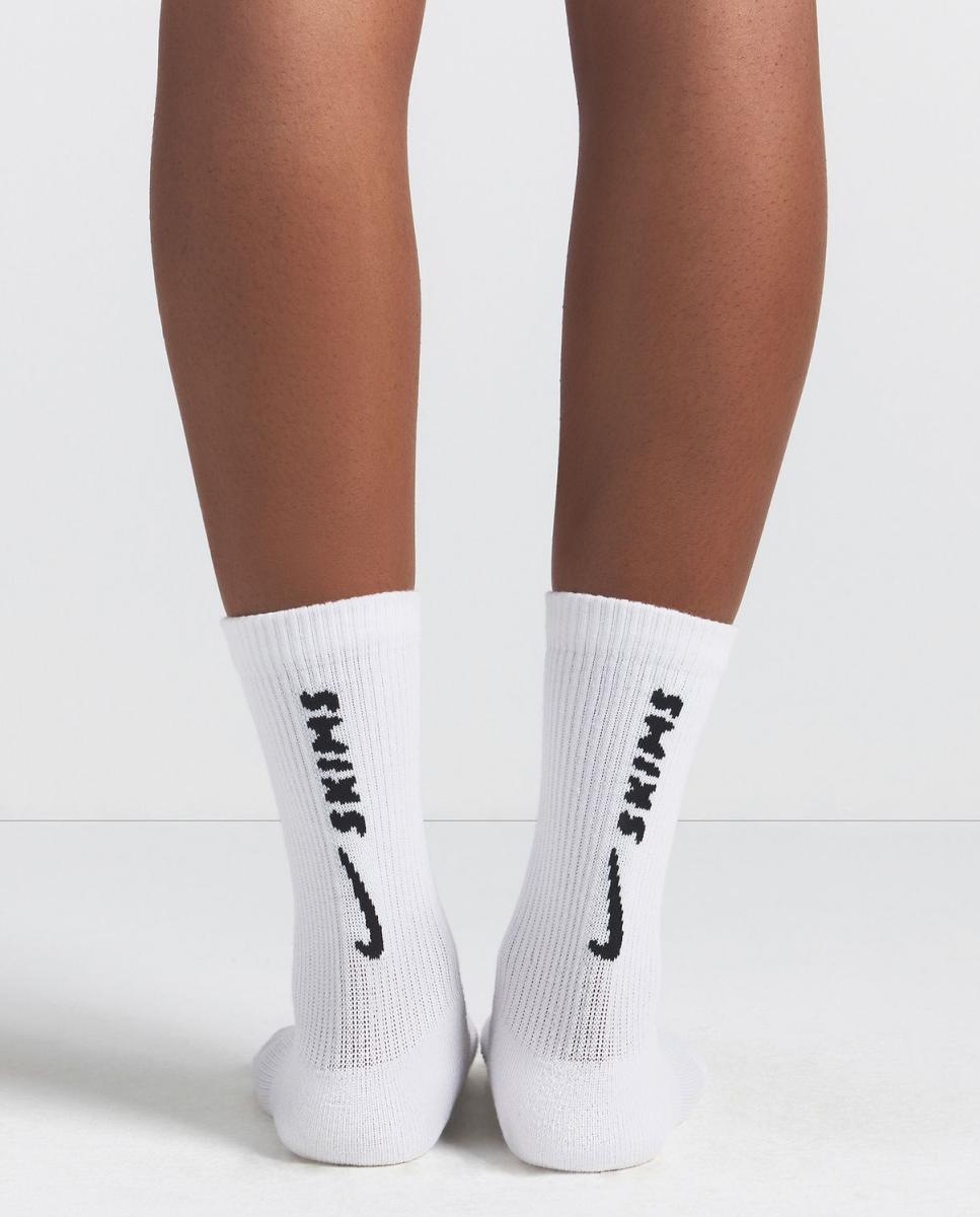 Imagen 9 de Calcetines casual de mujer DF CREW SOCK 3PACK NikeSkims - Multicolor Multicolor