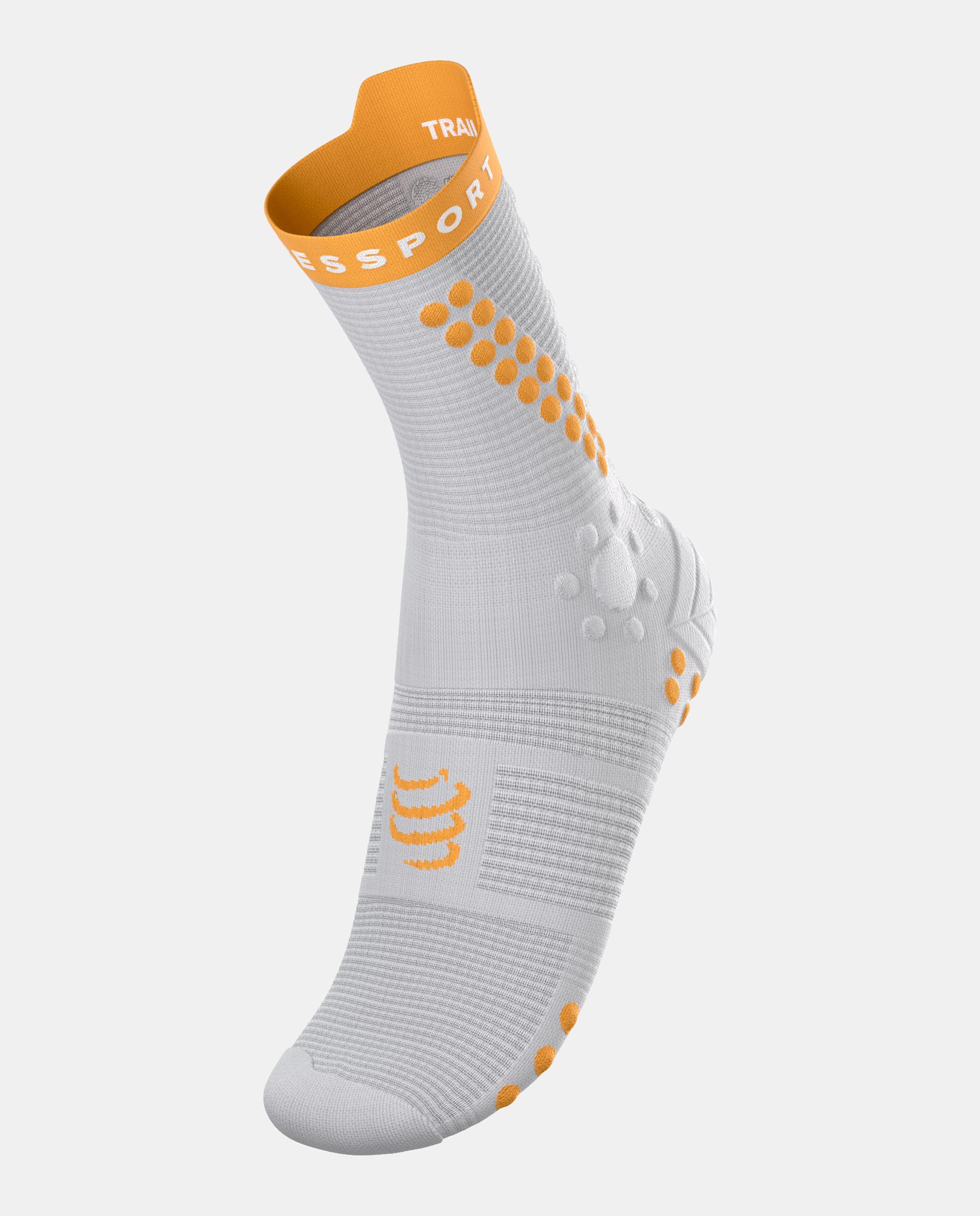 Calcetines Pro Racing Socks v4.0 Trail Compressport - Morado / Naranja Morado / Naranja-2