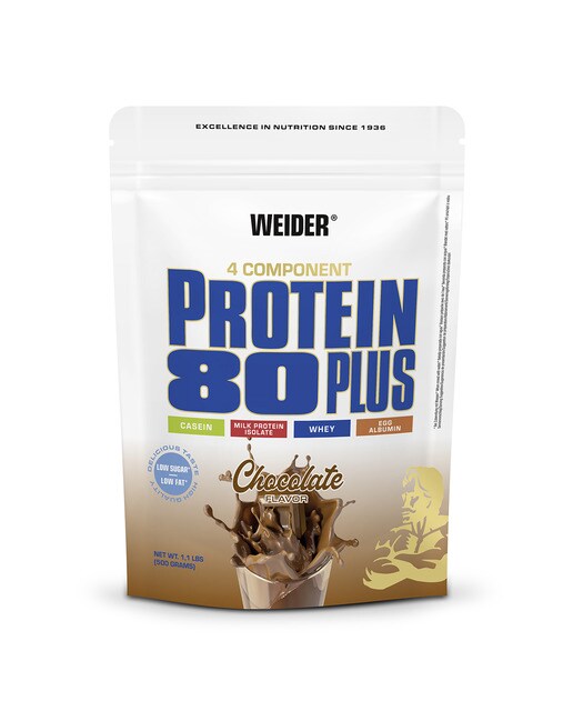 Protein 80 Plus 500 g sabor chocolate Weider 1