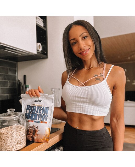 Protein 80 Plus 500 g sabor chocolate Weider 2
