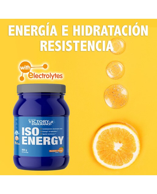 Iso Energy 900 g sabor Laranja/Tangerina Victory Endurance 4