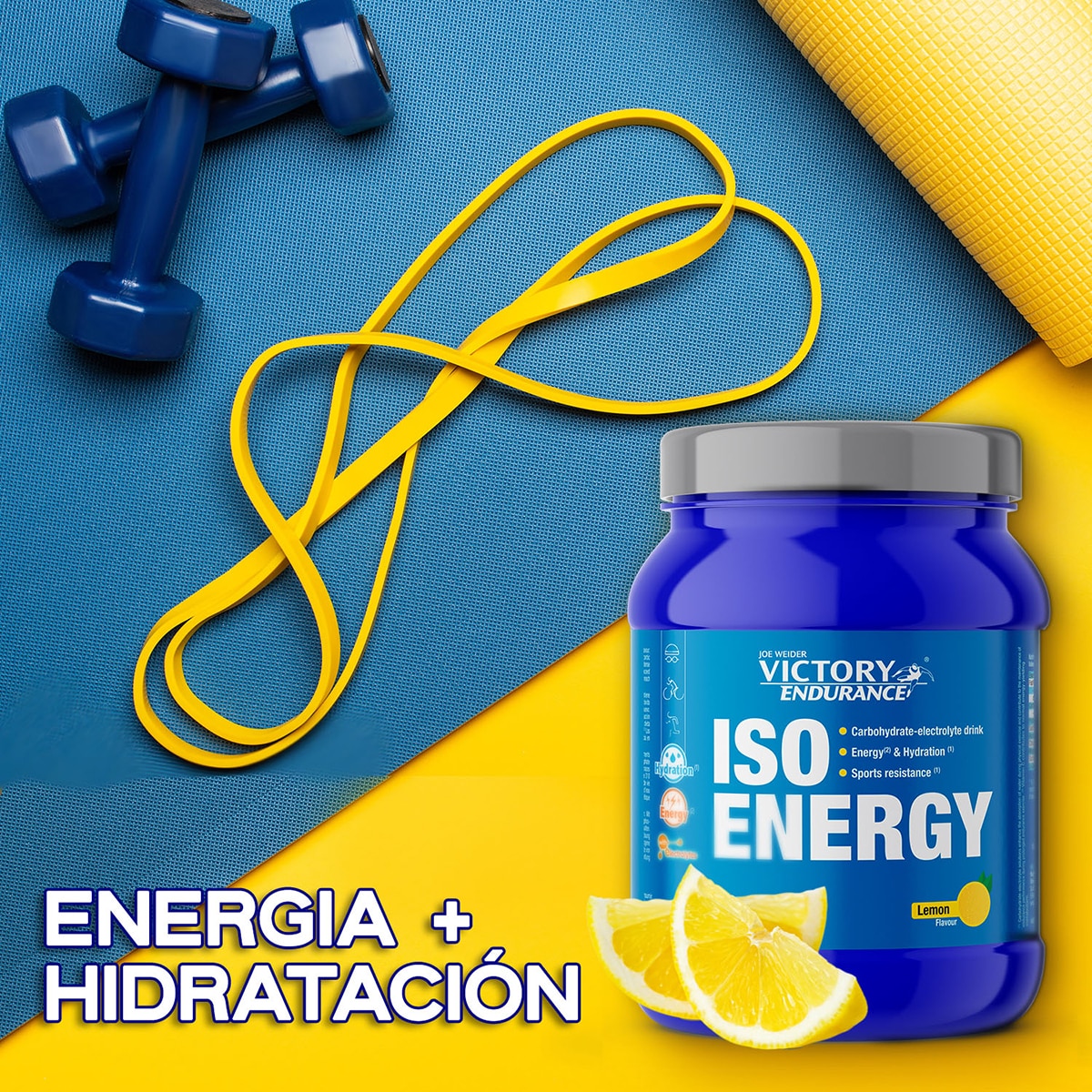 Iso Energy 900 g sabor Limão Victory Endurance 3