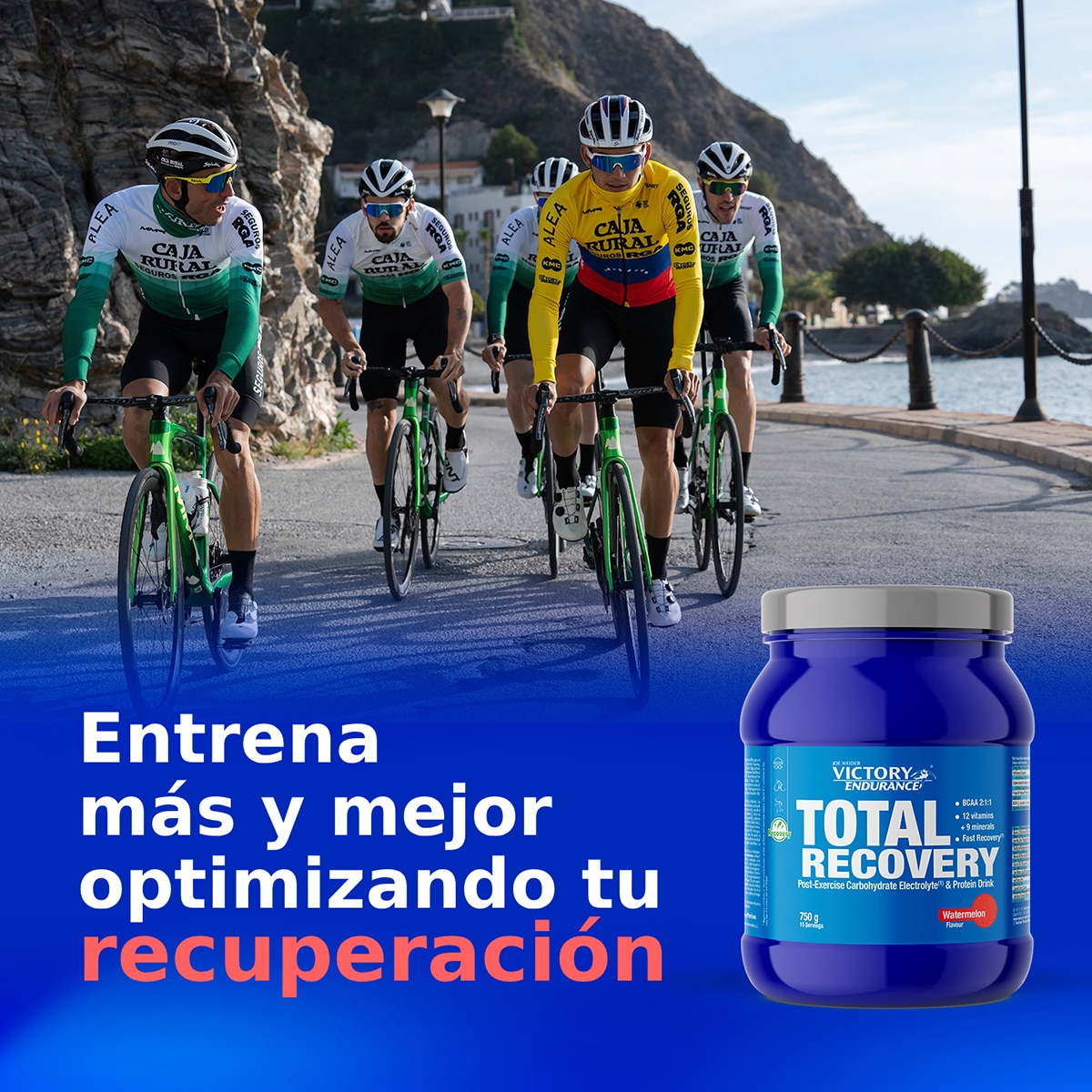 Total Recovery saquetas sabor melancia Victory Endurance 5