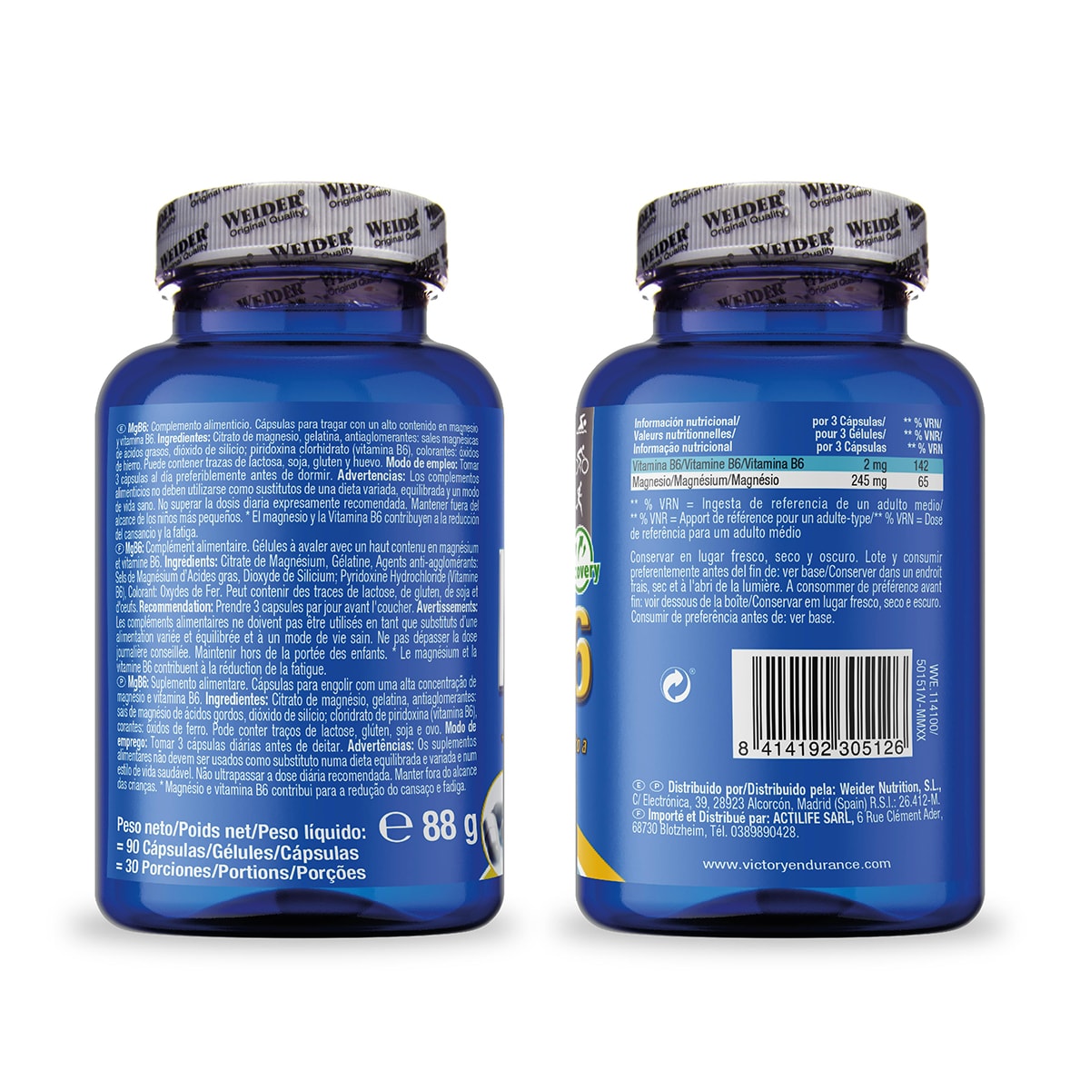 Recuperador MG B6 RECOVERY Victory Endurance 3