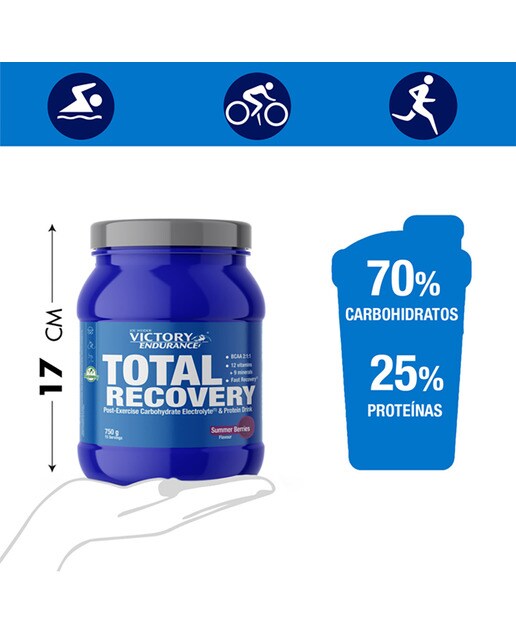 Total Recovery 750 g sabor Summer Berries Victory Endurance 3