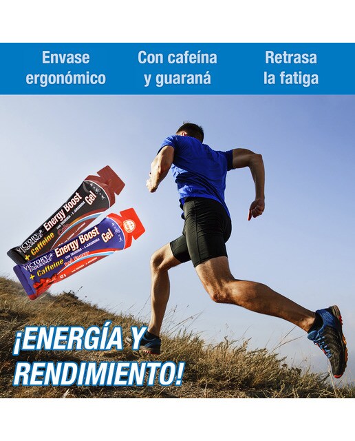 Gel Energy Boost + Caffeine red energy Victory Endurance 3