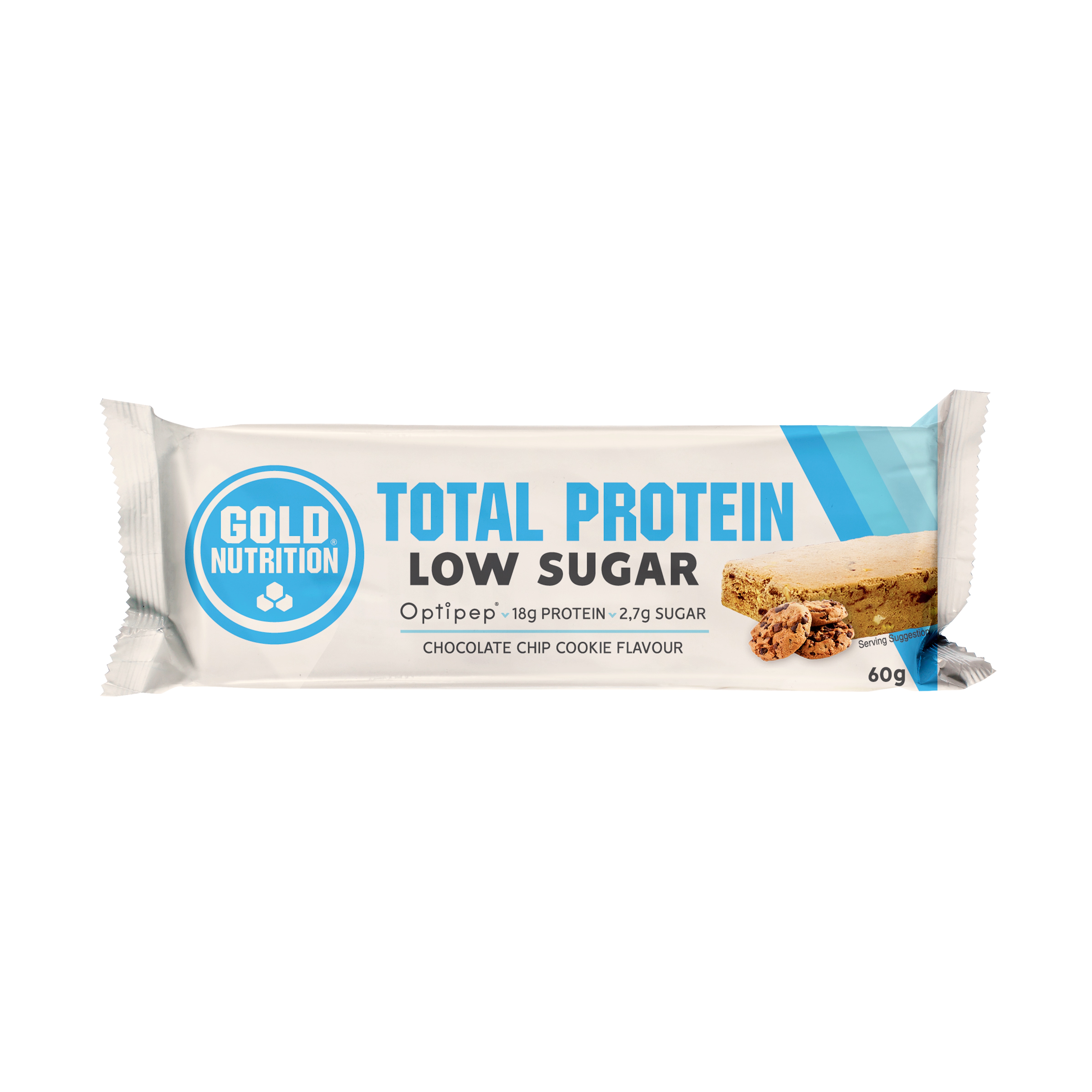 Imagem 0 de Barra de proteínas Total Protein Bar Low Sugar 60 g Chocolate Chip Cookie