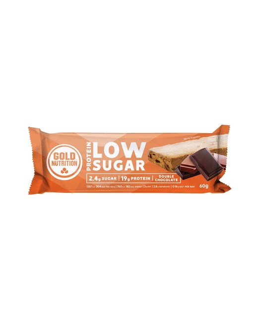 Imagem 0 de Barra de proteínas Total Protein Bar Low Sugar 60 g Chocolate duplo