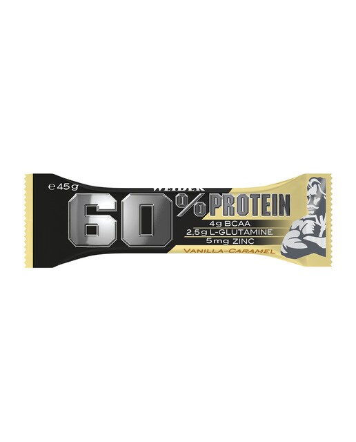 Imagem 0 de Protein Bar 60% sabor Baunilha e Caramelo 45 g Weider