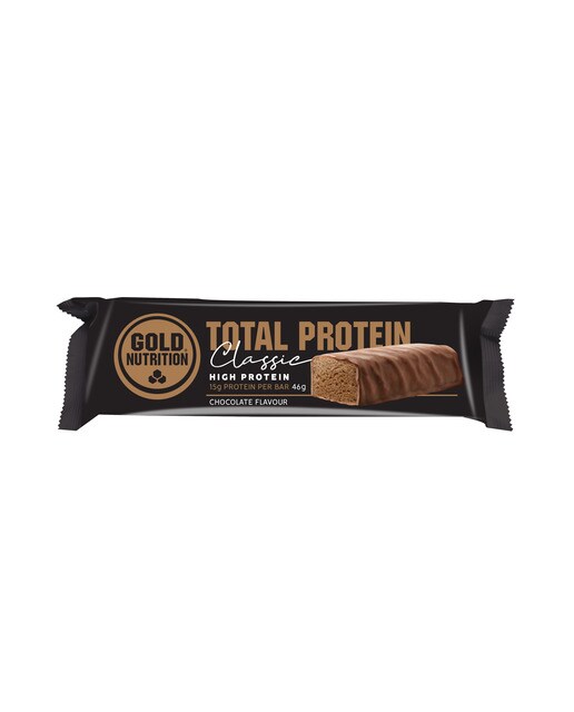 Imagem 0 de Barra proteica Total Protein Bar 46g sabor chocolate GoldNutrition