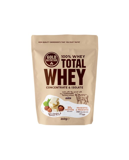 Imagem 0 de Total Whey 260g sabor a Chocolate branco - Avelã