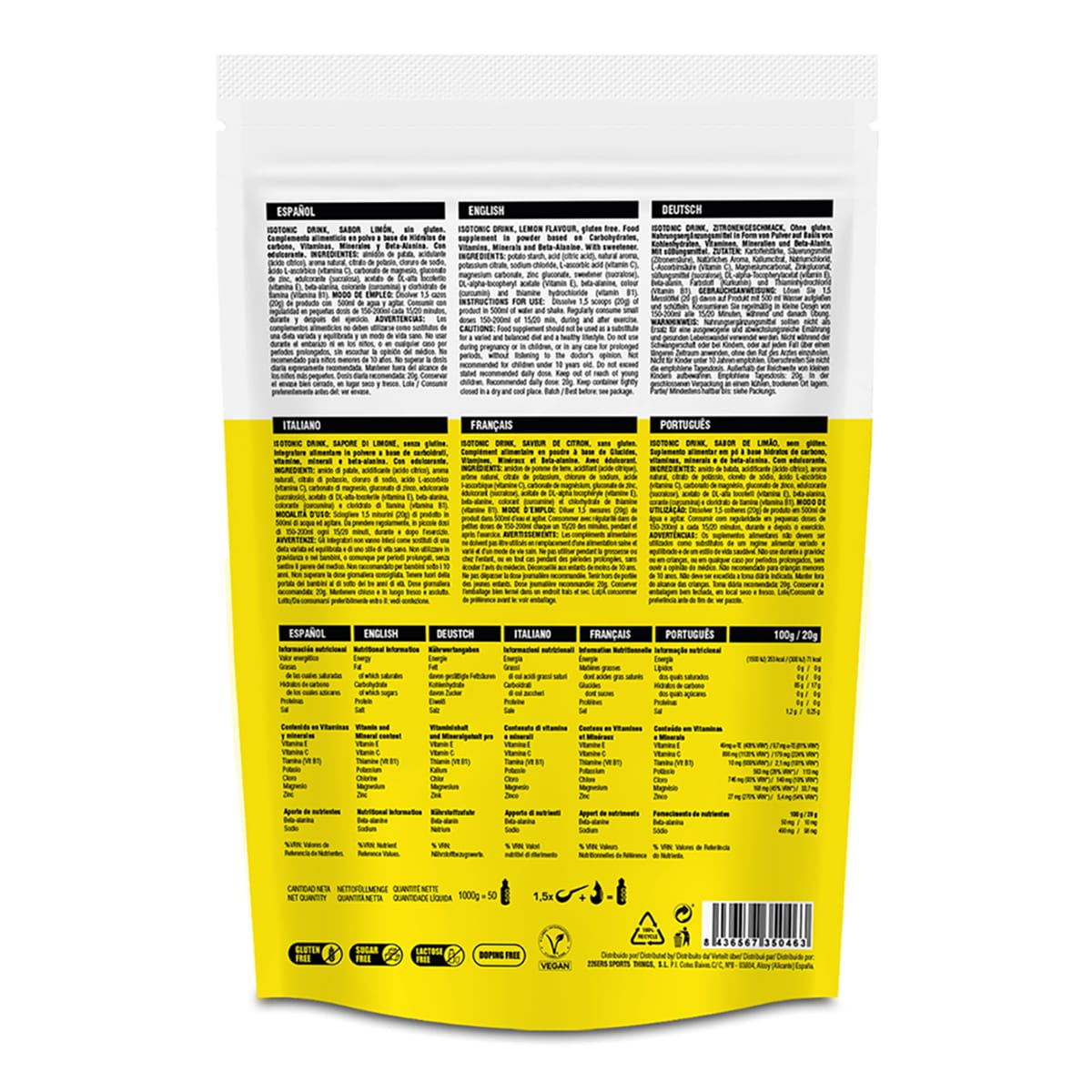 Isotonic Drink Limão - 1 kg 2