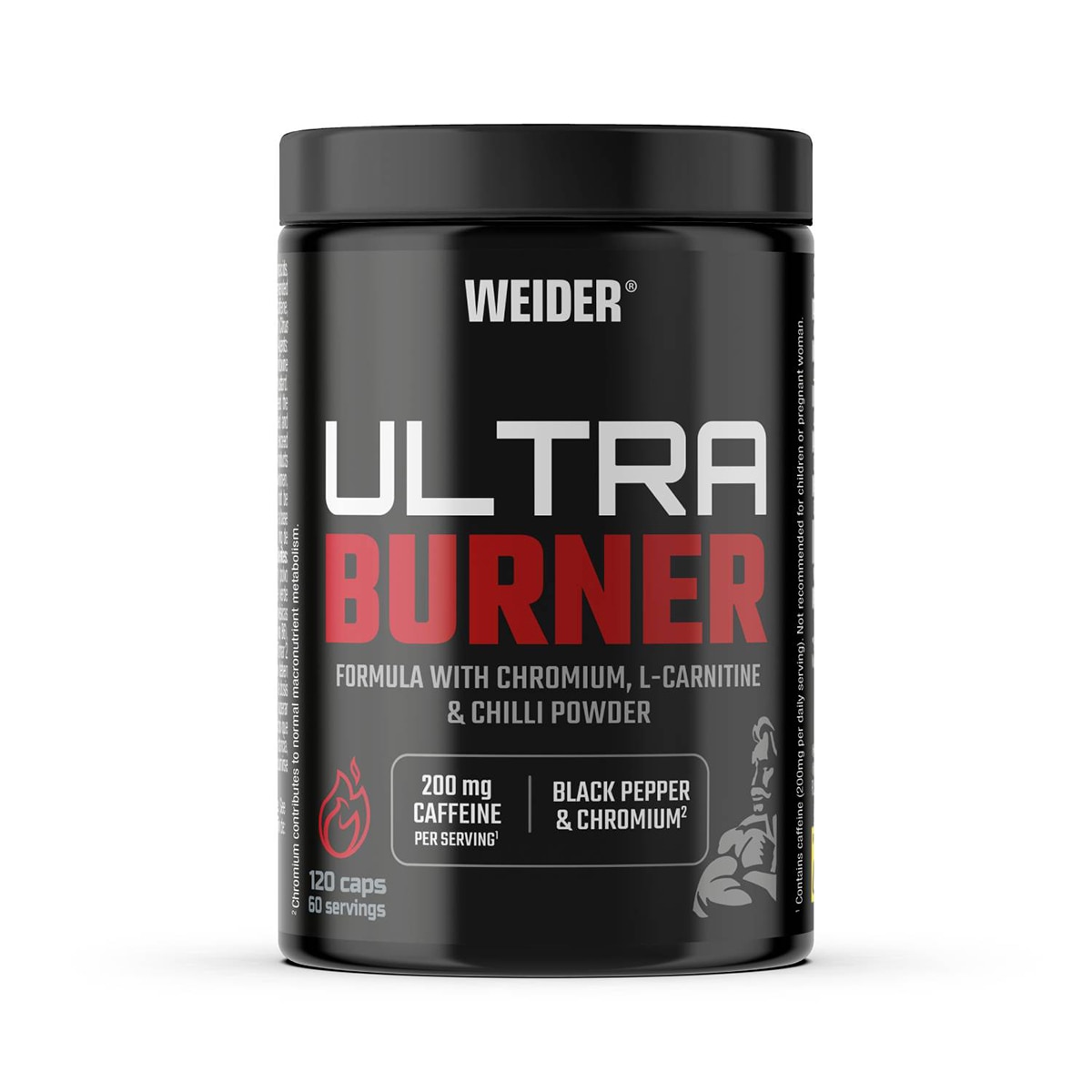 Imagem 0 de Queimador de gordura Ultra Burner 120 cápsulas Weider